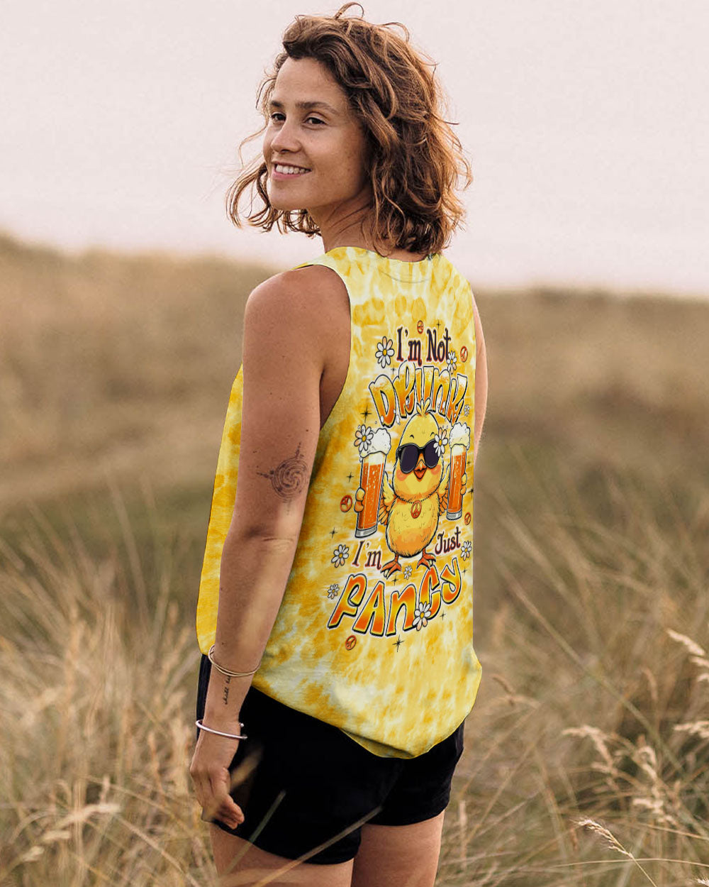 I'M JUST FANCY CHICK ALL OVER PRINT  - TLTW1809252