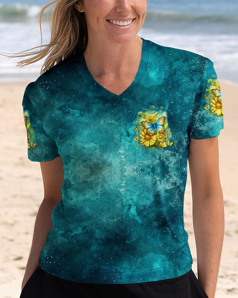 JUST BREATHE BUTTERFY ALL OVER PRINT - TLTW1912244
