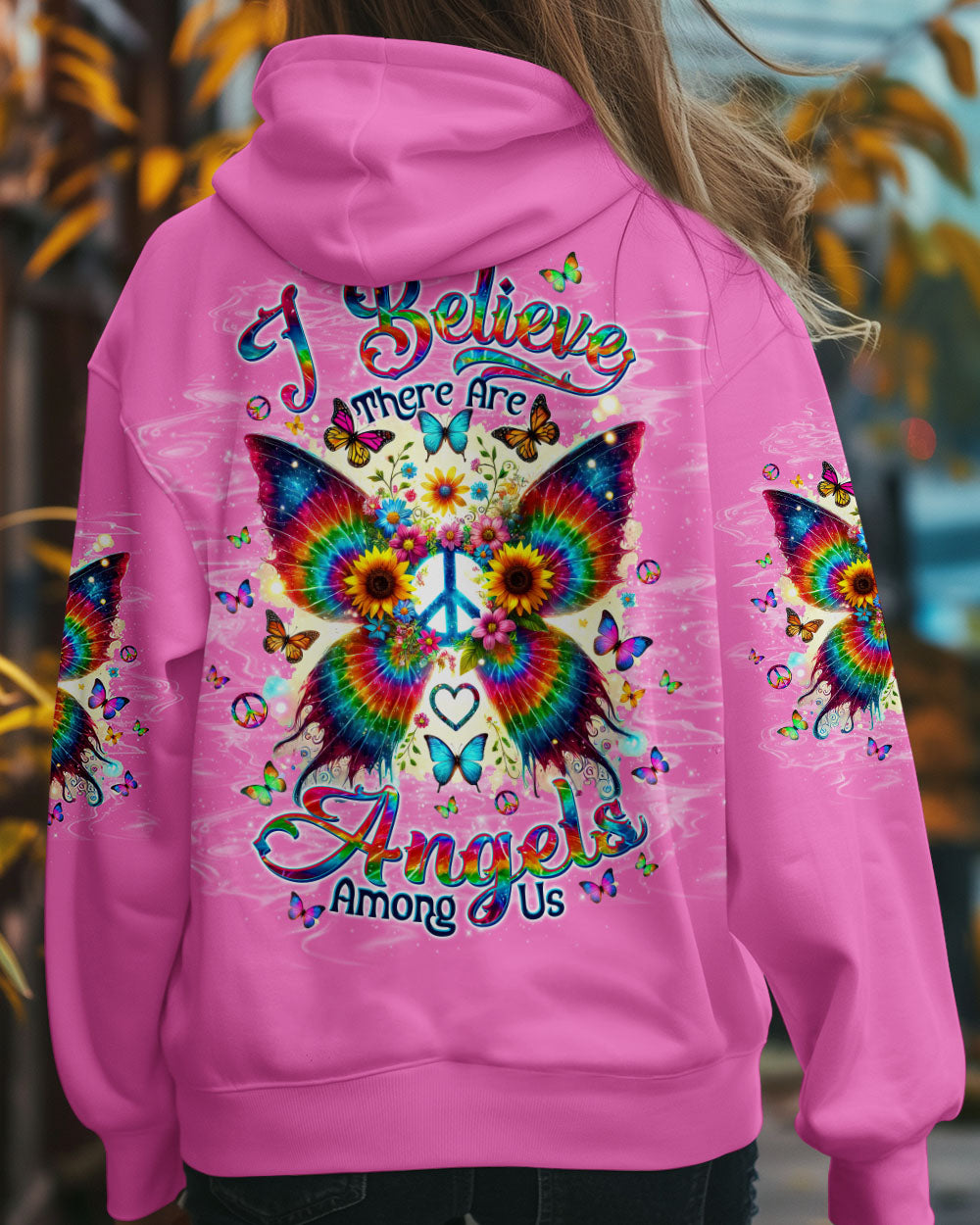 I BELIEVE THERE ARE ANGELS AMONG US WINGS ALL OVER PRINT  - TLTW2002254