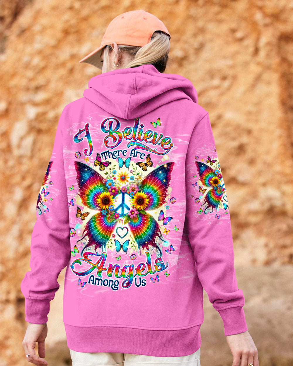 I BELIEVE THERE ARE ANGELS AMONG US WINGS ALL OVER PRINT  - TLTW2002254