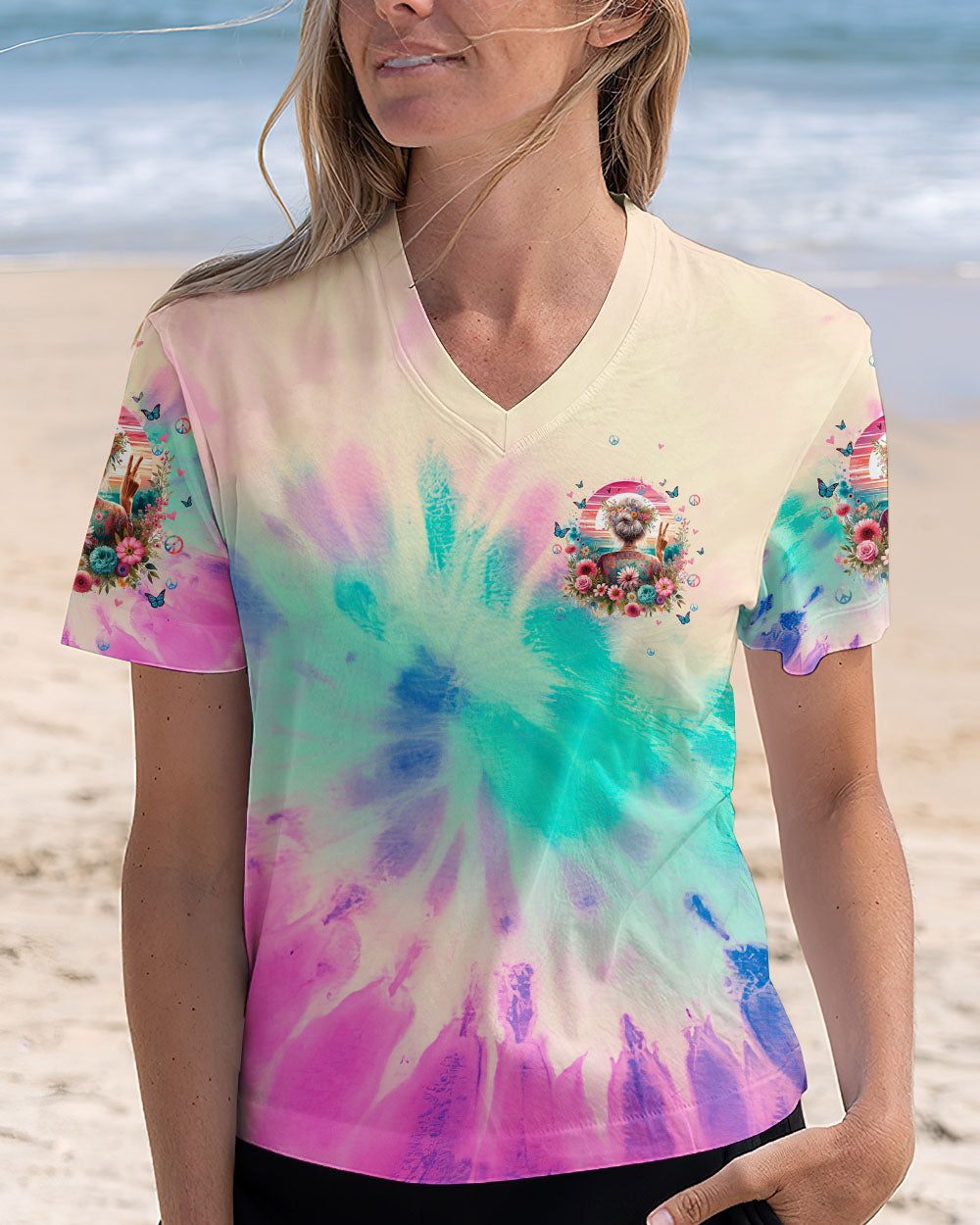 ASSUMING I'M JUST AN OLD LADY TIE DYE ALL OVER PRINT - TLTW2003252