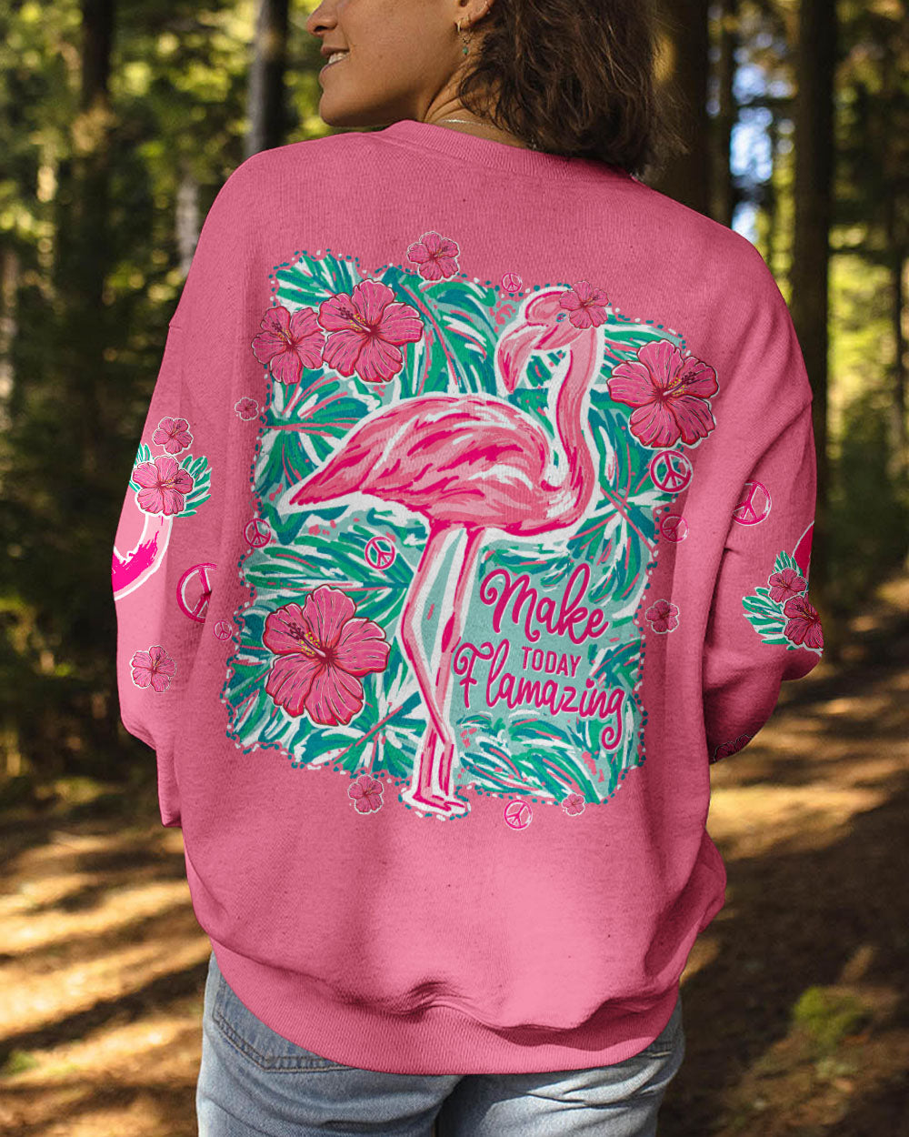 MAKE TODAY FLAMAZING TROPICAL ALL OVER PRINT - TLTW2006232