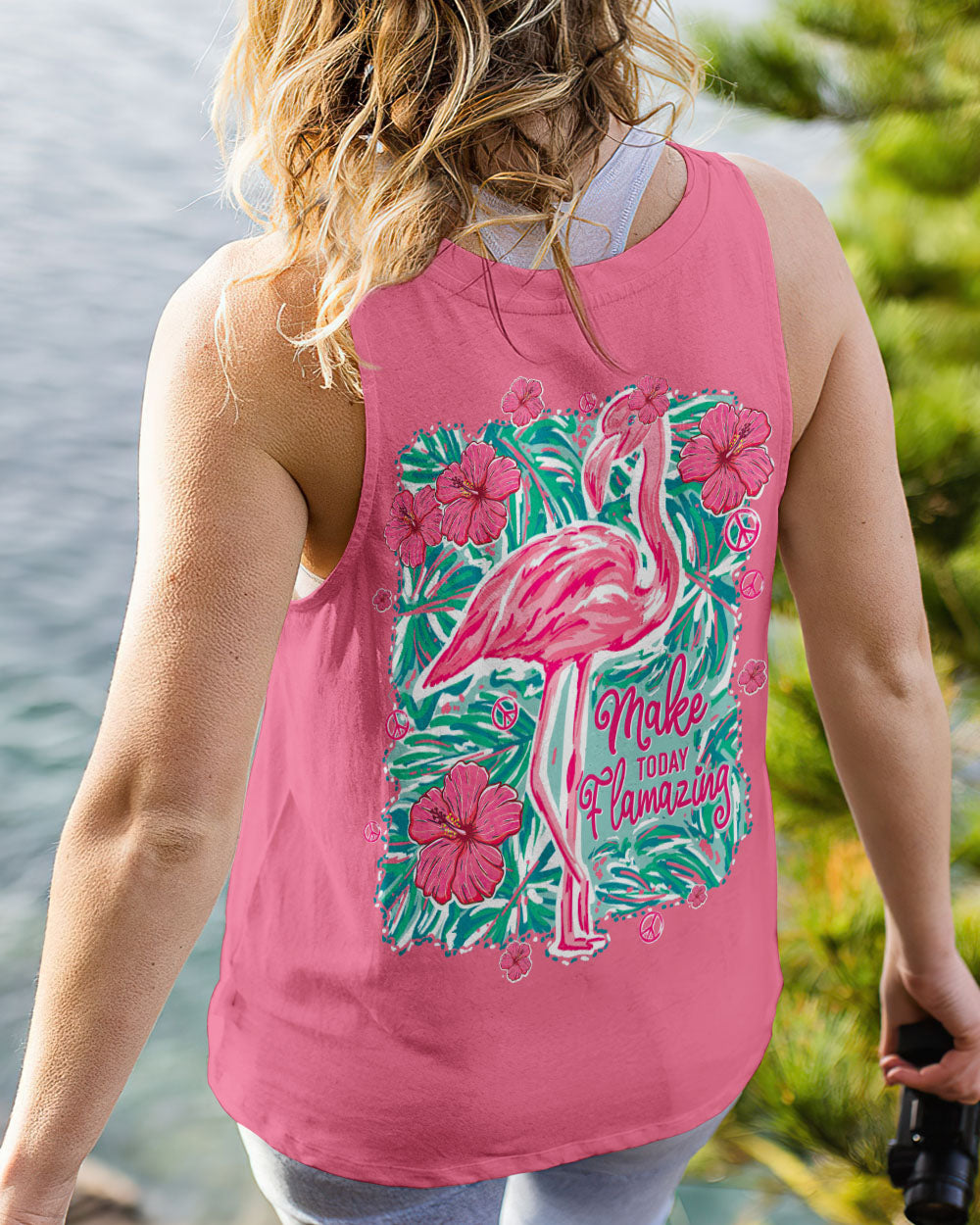 MAKE TODAY FLAMAZING TROPICAL ALL OVER PRINT - TLTW2006232