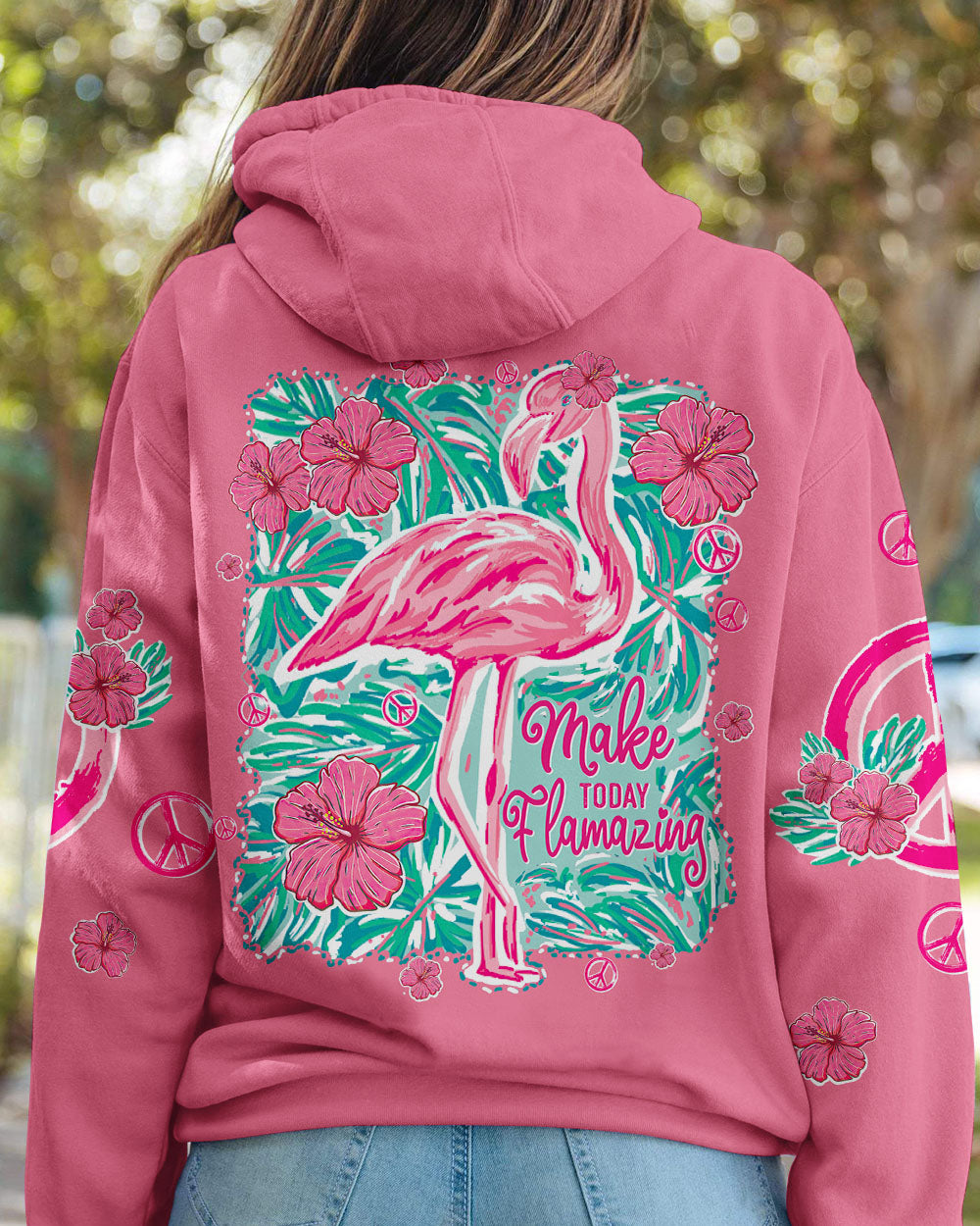 MAKE TODAY FLAMAZING TROPICAL ALL OVER PRINT - TLTW2006232