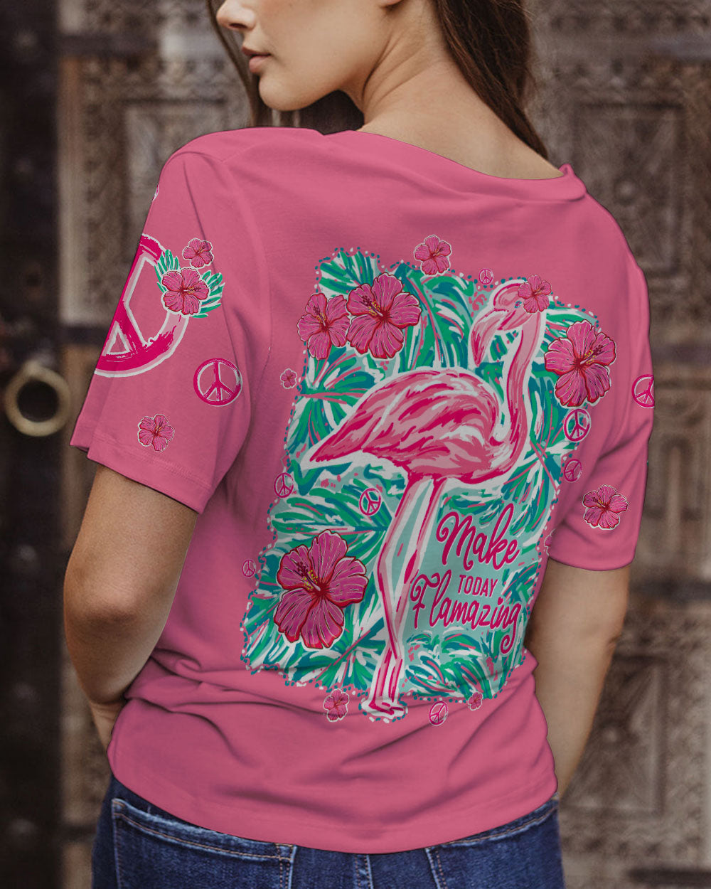 MAKE TODAY FLAMAZING TROPICAL ALL OVER PRINT - TLTW2006232