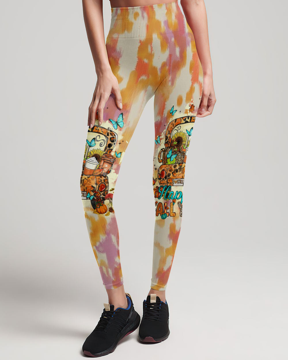 HAPPY FALL Y'ALL TIE DYE ALL OVER PRINT - TLTW2007231