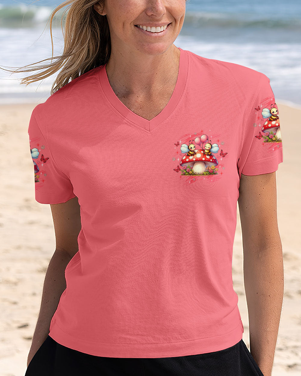 WHISPER WORDS OF WISDOM BEE ALL OVER PRINT - TLTW2009252