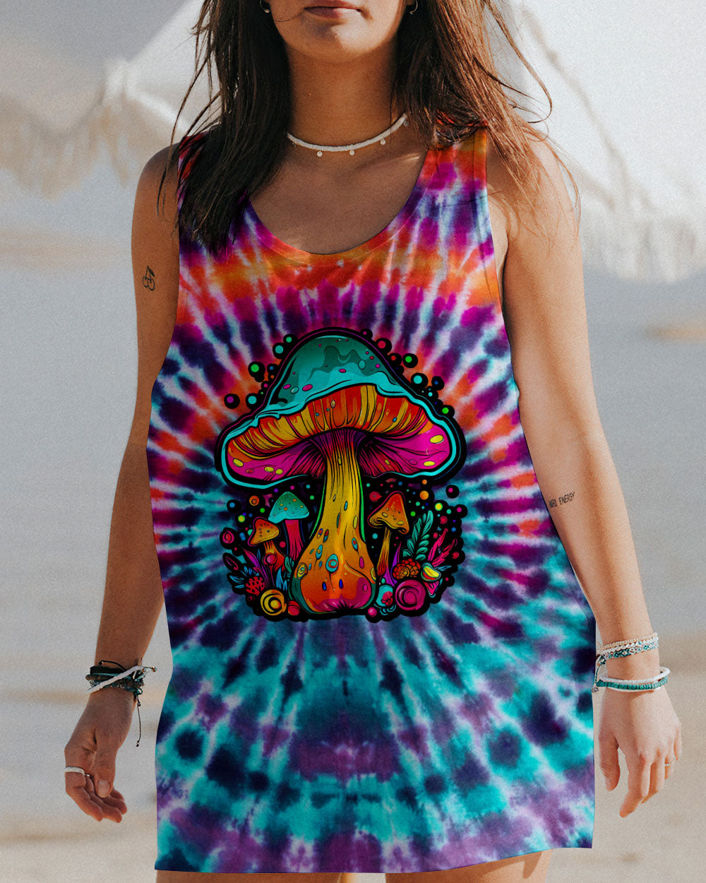 EAT MUSHROOMS SEE THE UNIVERSE TIE DYE ALL OVER PRINT - TLTW2106232