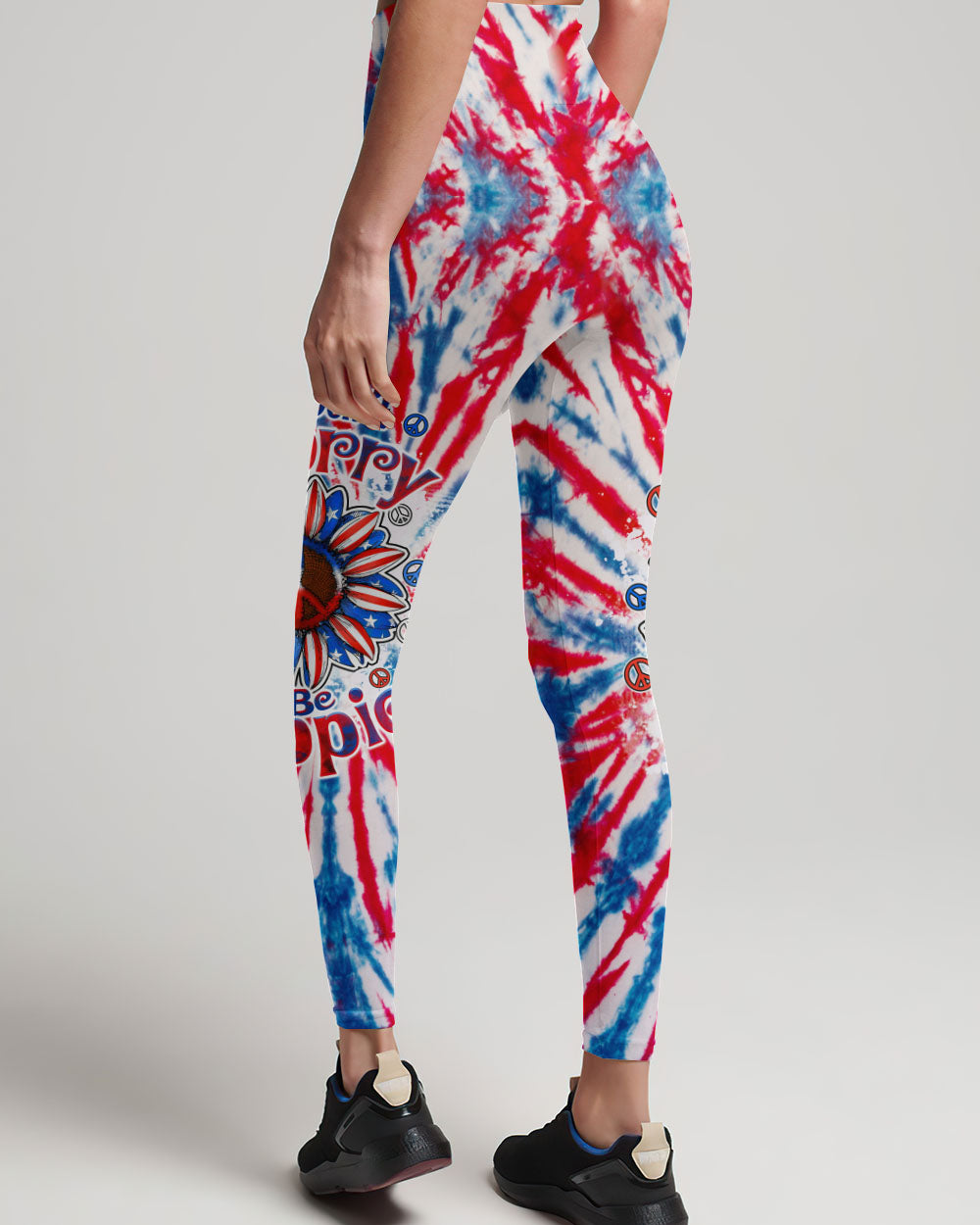 DON'T WORRY BE HIPPIE SUNFLOWER AMERICA TIE DYE ALL OVER PRINT - TLTW2106235
