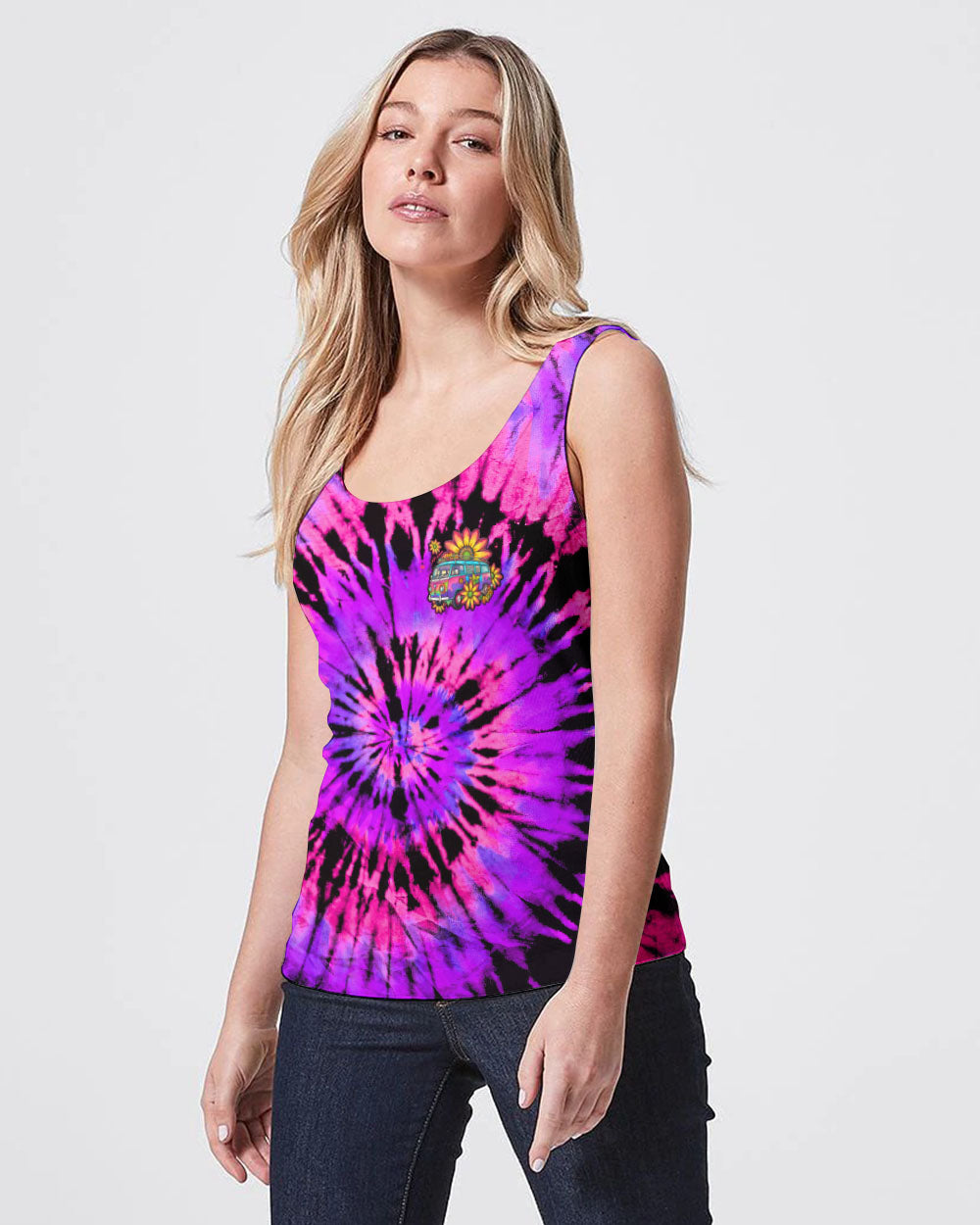 RUNNING AGAINST THE WIND TIE DYE ALL OVER PRINT - TLTW2106241