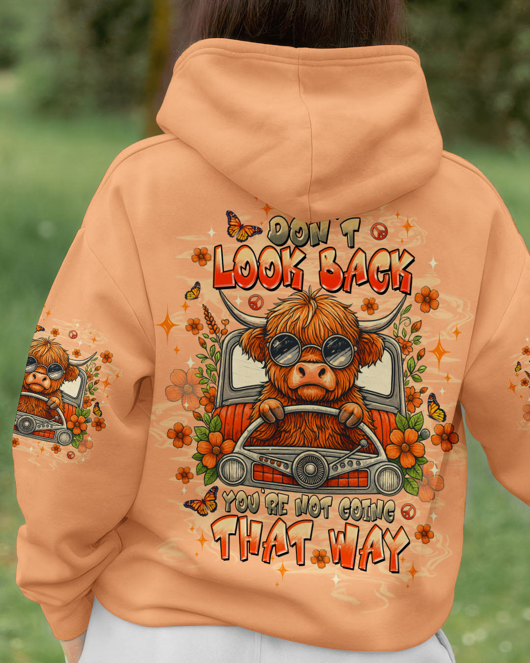 DON'T LOOK BACK COW ALL OVER PRINT - TLTW2108252