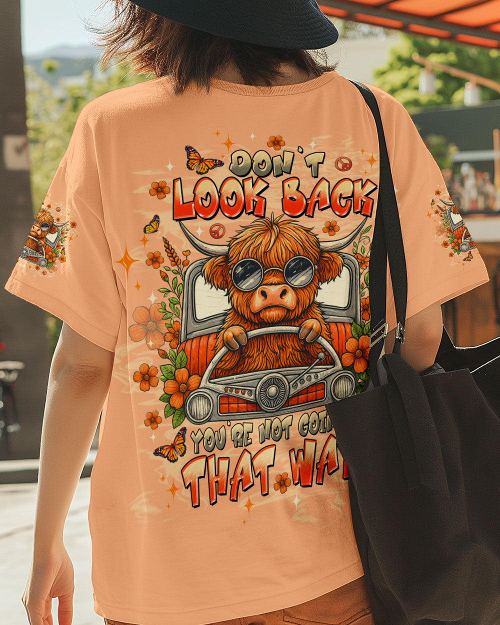 DON'T LOOK BACK COW ALL OVER PRINT - TLTW2108252