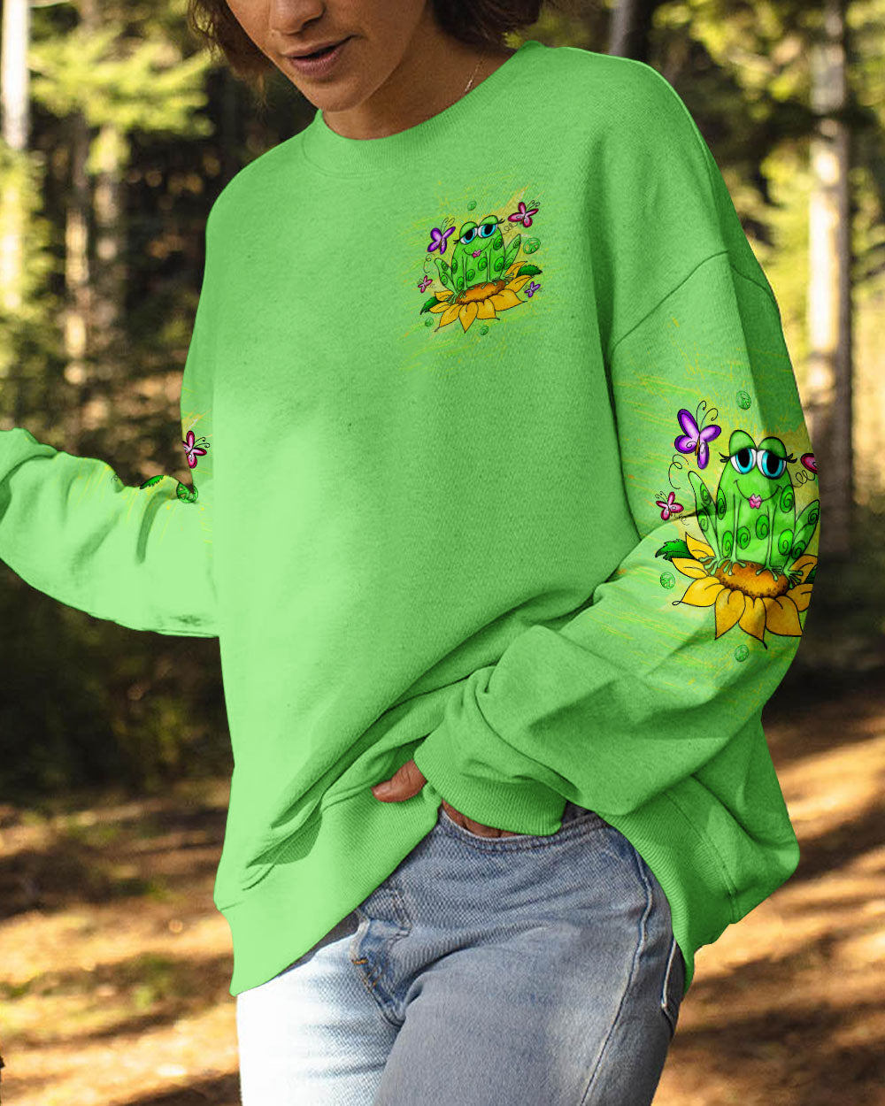 BEWARE OF CRAZY FROG LADY ALL OVER PRINT - TLTW2111244