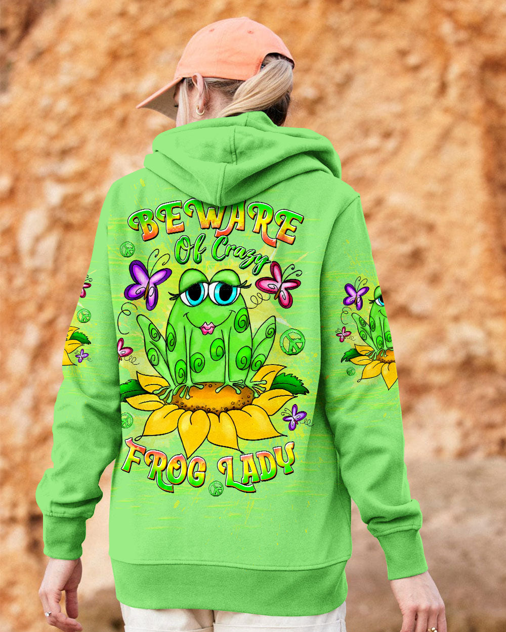 BEWARE OF CRAZY FROG LADY ALL OVER PRINT - TLTW2111244