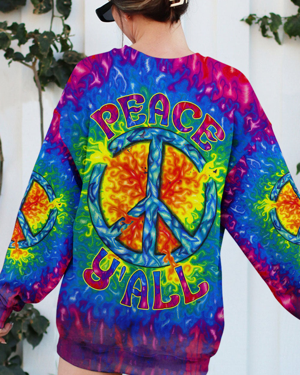 PEACE Y'ALL ALL OVER PRINT - TLTW2206235