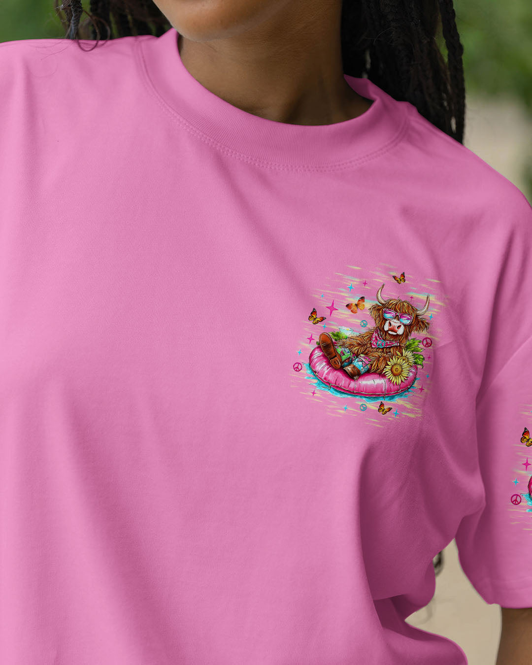 KINDA BOUJEE KINDA BROKE COW ALL OVER PRINT - TLTW2207252