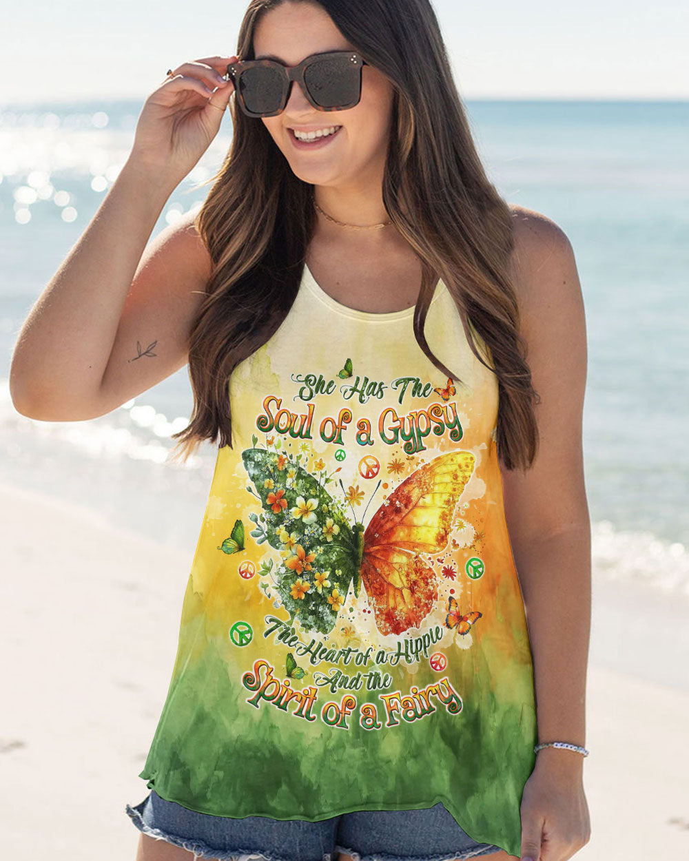 SPIRIT OF A FAIRY BUTTERFLY FLOWER ALL OVER PRINT - TLTW2211246