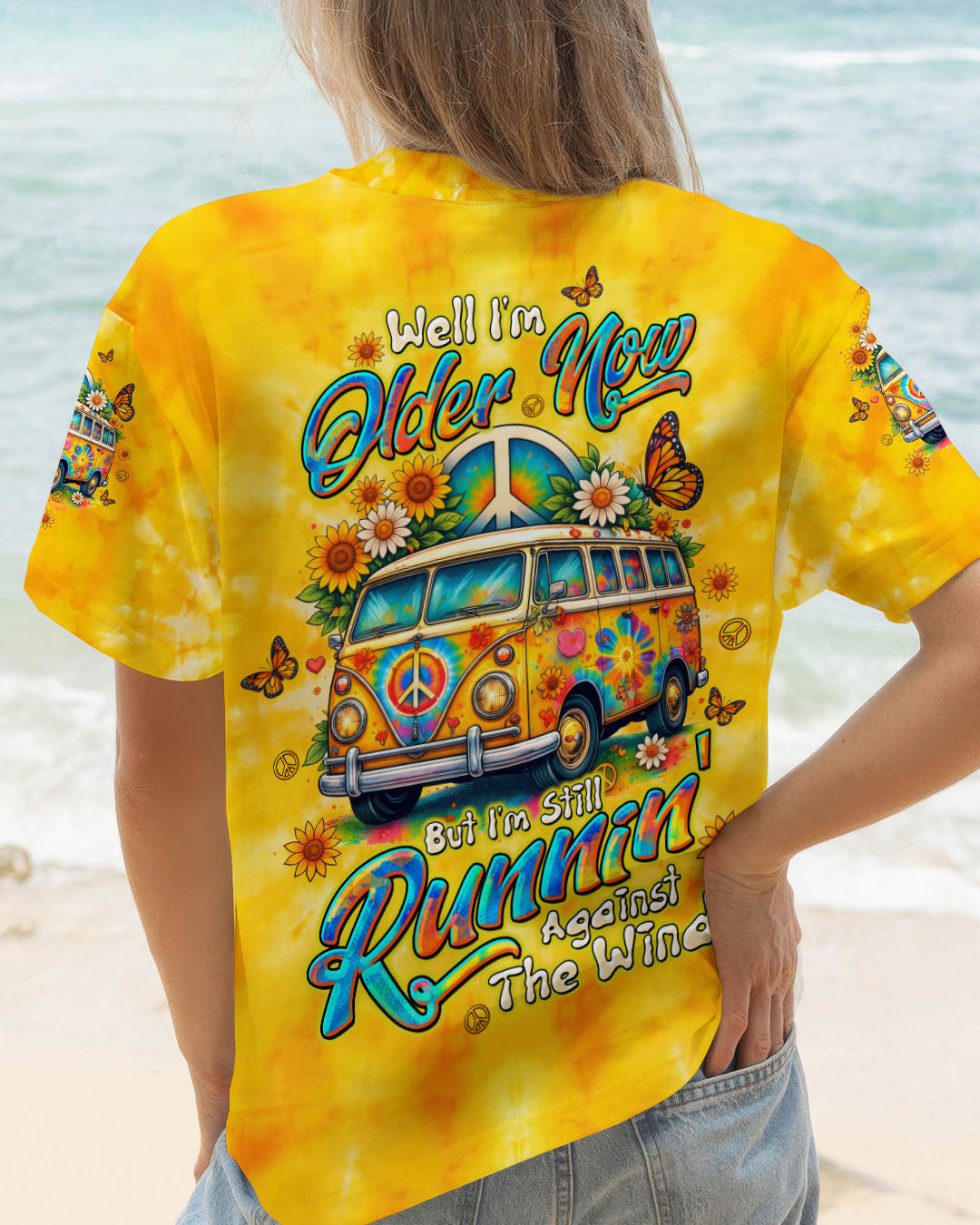 RUNNING AGAINST THE WIND BUS  TIE DYE ALL OVER PRINT  - TLTW2212253