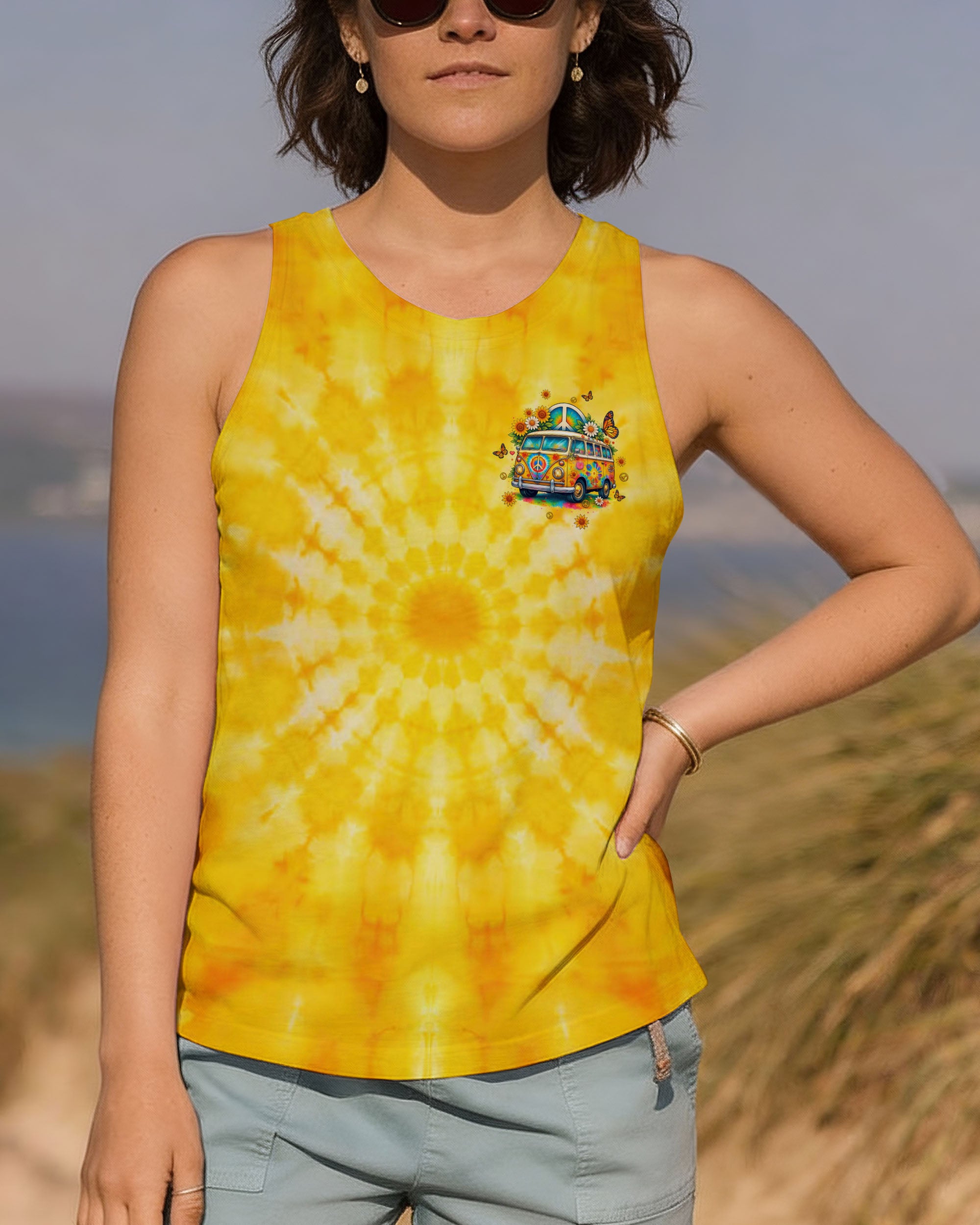 RUNNING AGAINST THE WIND BUS  TIE DYE ALL OVER PRINT  - TLTW2212253