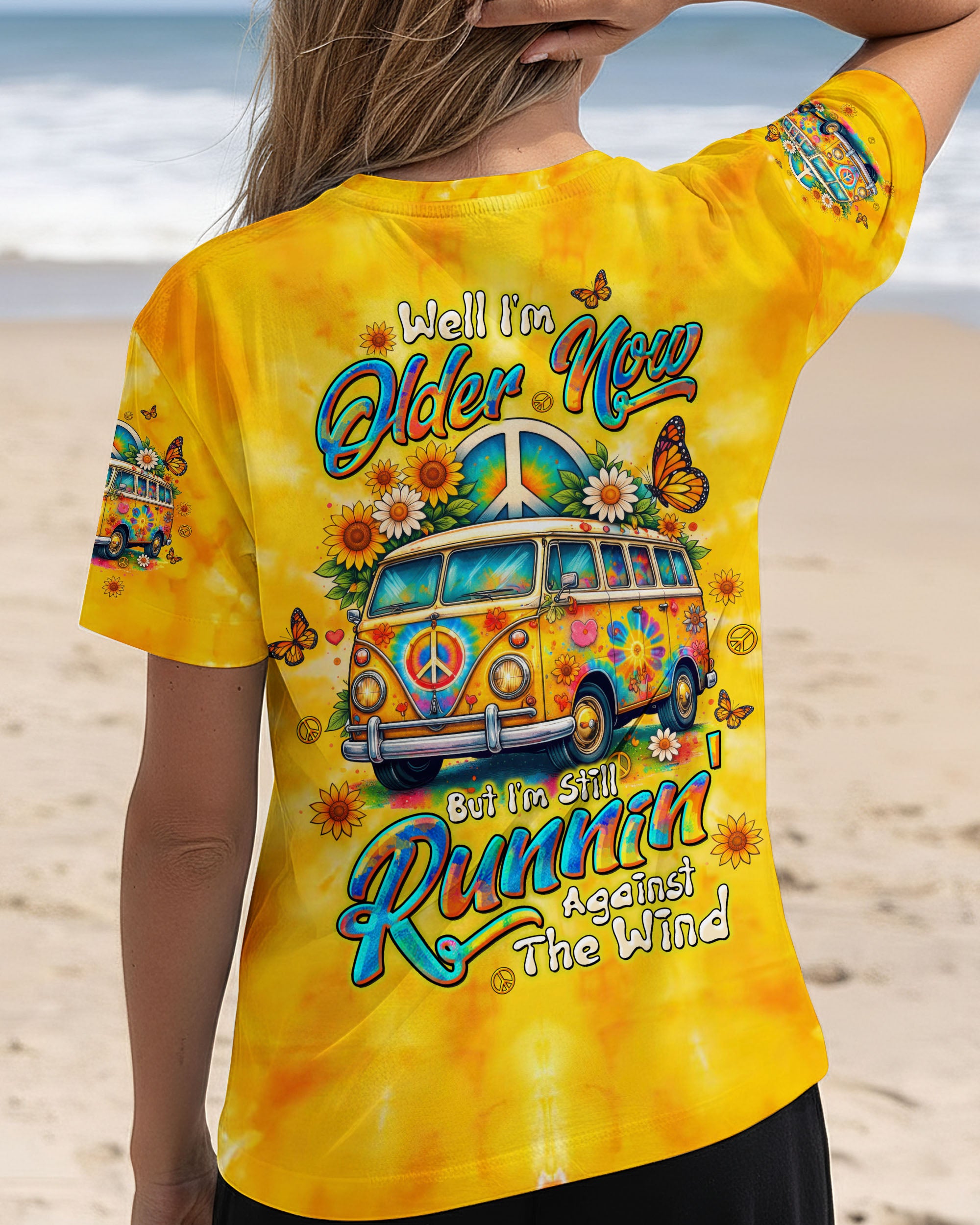 RUNNING AGAINST THE WIND BUS  TIE DYE ALL OVER PRINT  - TLTW2212253