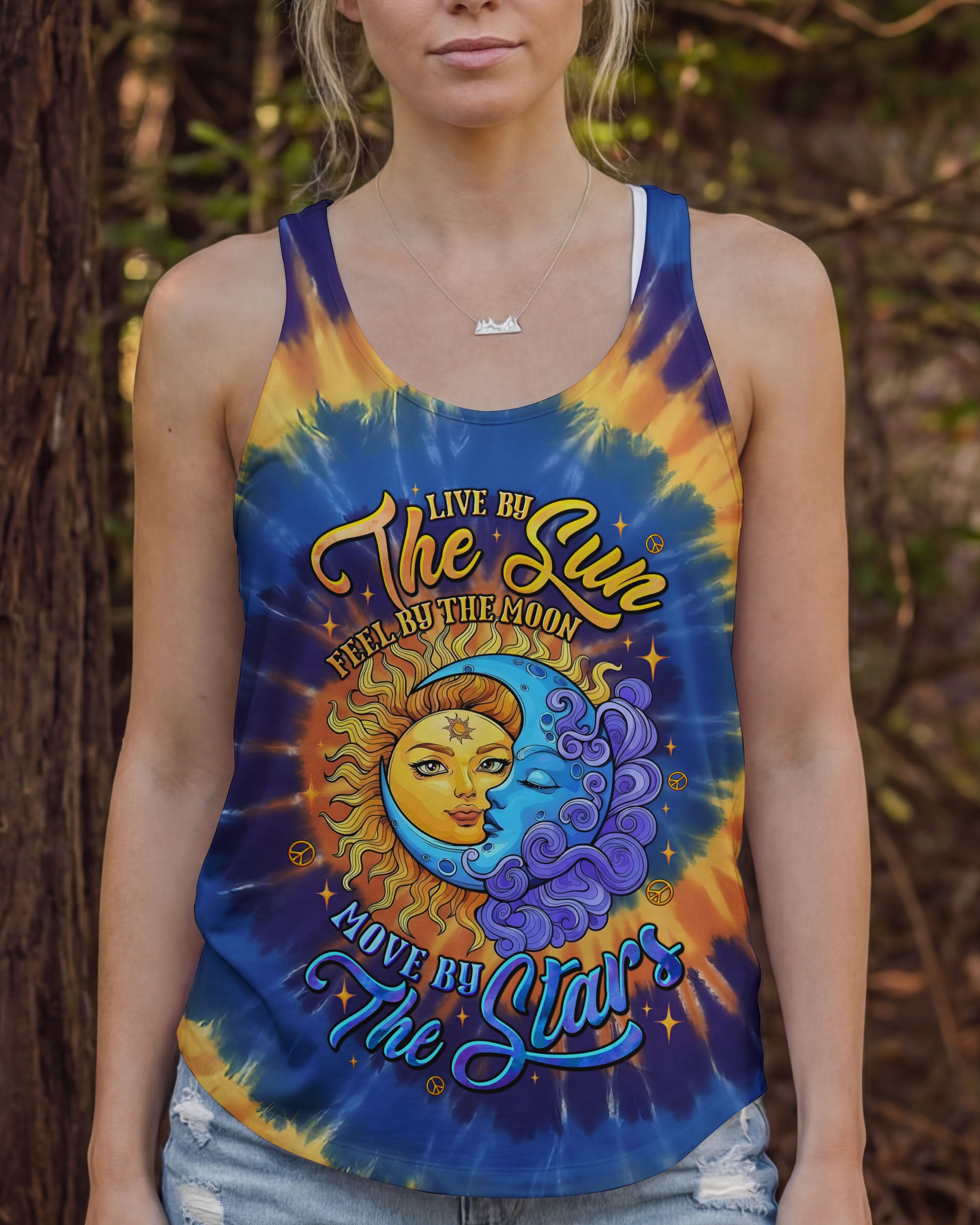 LIVE BY THE SUN TIE DYE ALL OVER PRINT - TLTW2312252
