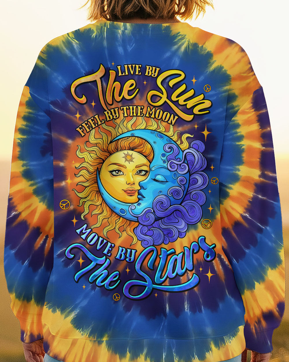LIVE BY THE SUN TIE DYE ALL OVER PRINT - TLTW2312252