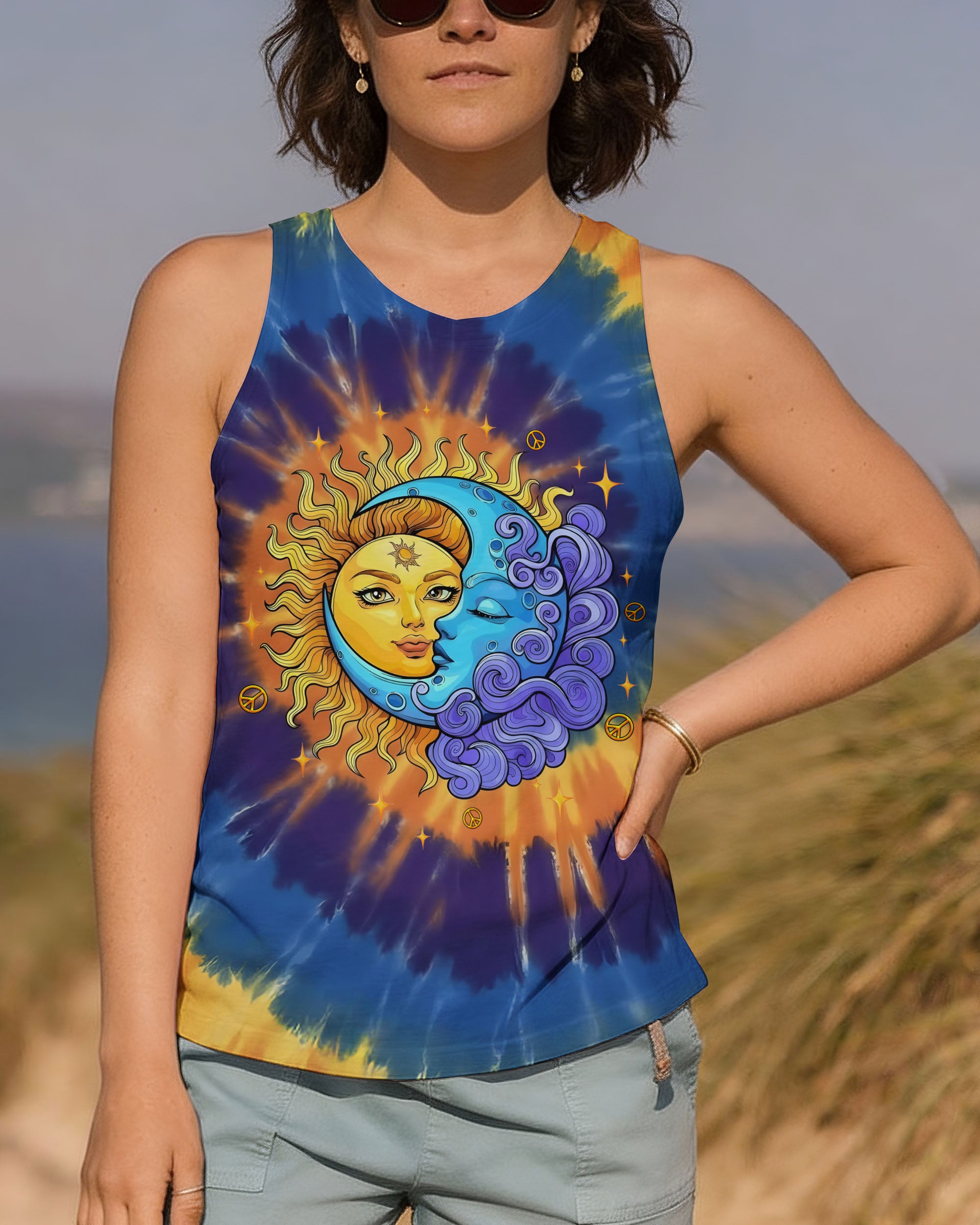 LIVE BY THE SUN TIE DYE ALL OVER PRINT - TLTW2312252