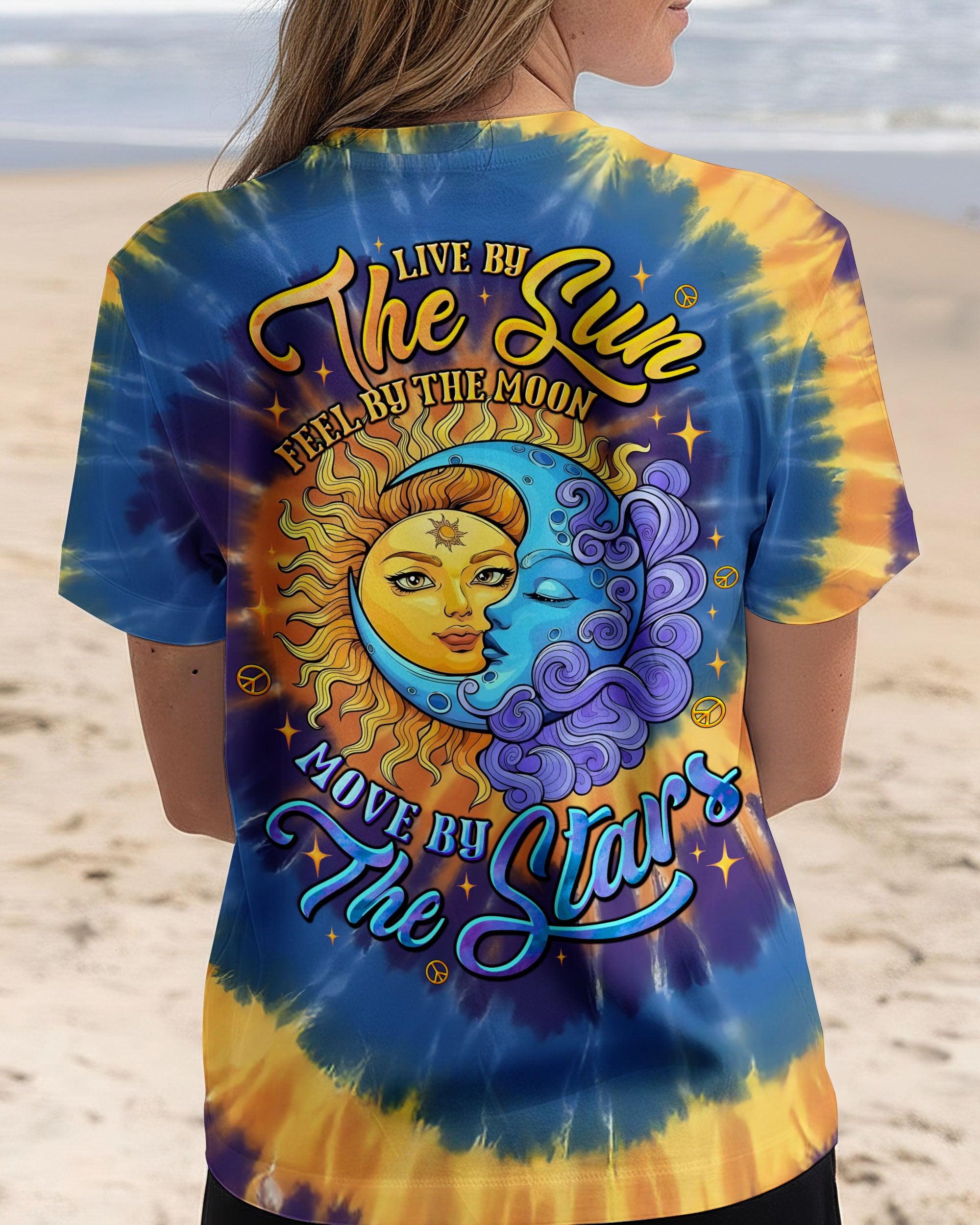 LIVE BY THE SUN TIE DYE ALL OVER PRINT - TLTW2312252