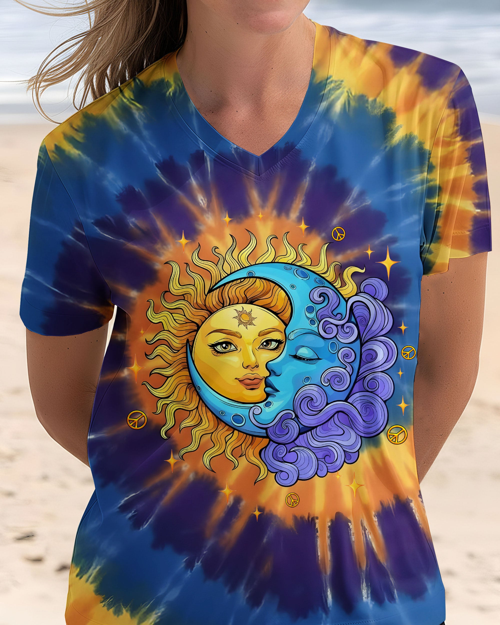 LIVE BY THE SUN TIE DYE ALL OVER PRINT - TLTW2312252