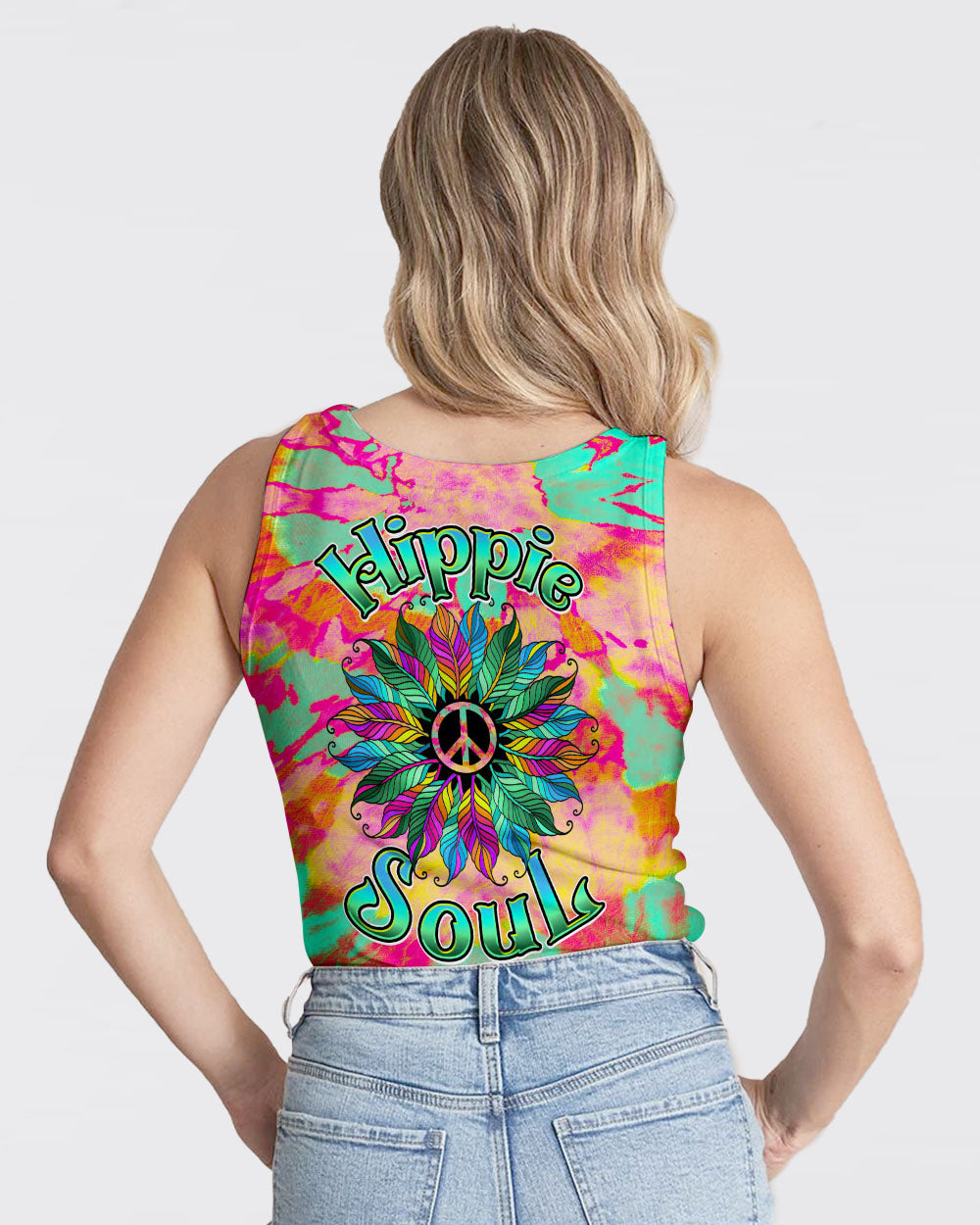 HIPPIE SOUL TIE DYE ALL OVER PRINT - TLTW2407234