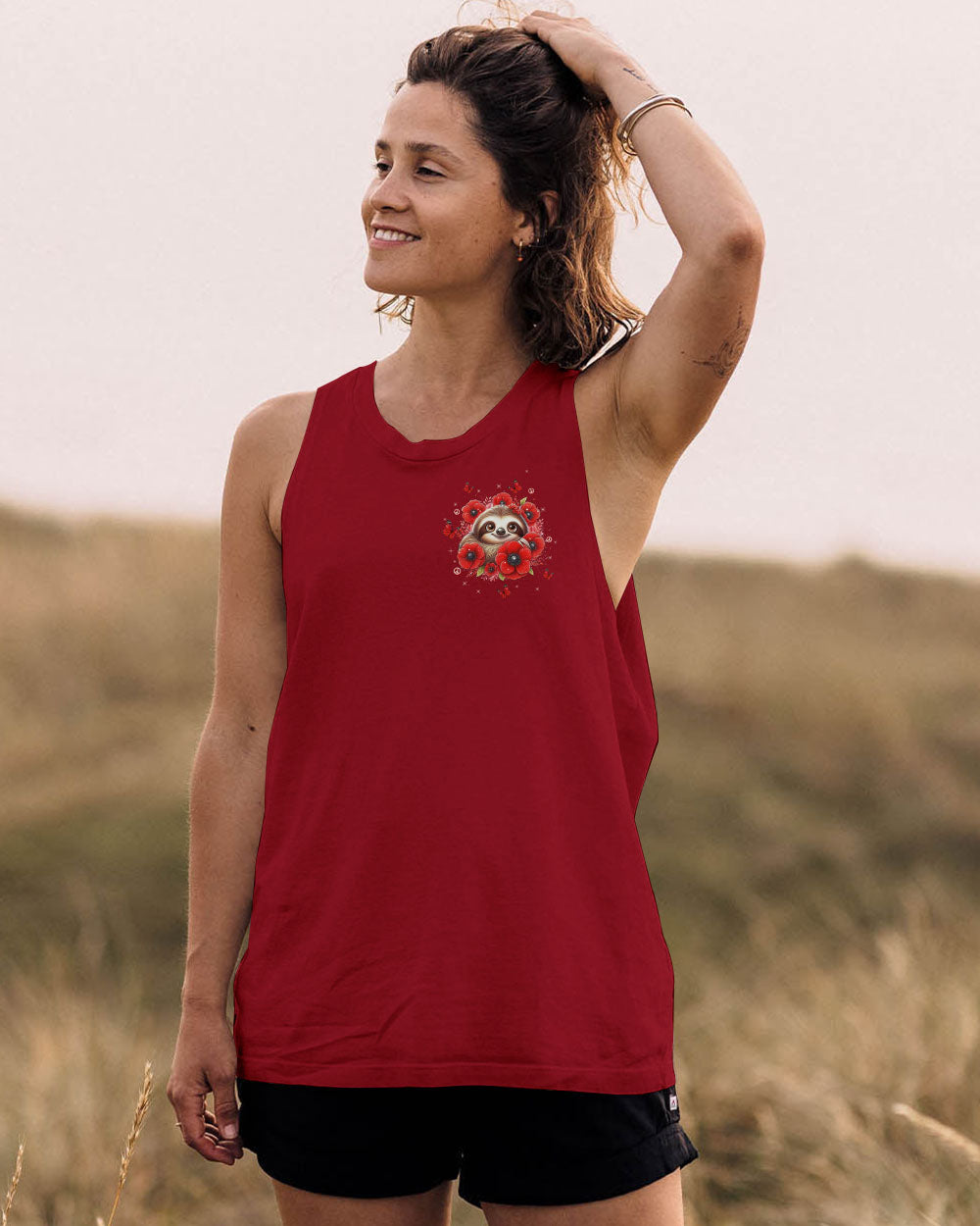 JUST BREATHE SLOTH ALL OVER PRINT - TLTW2409253