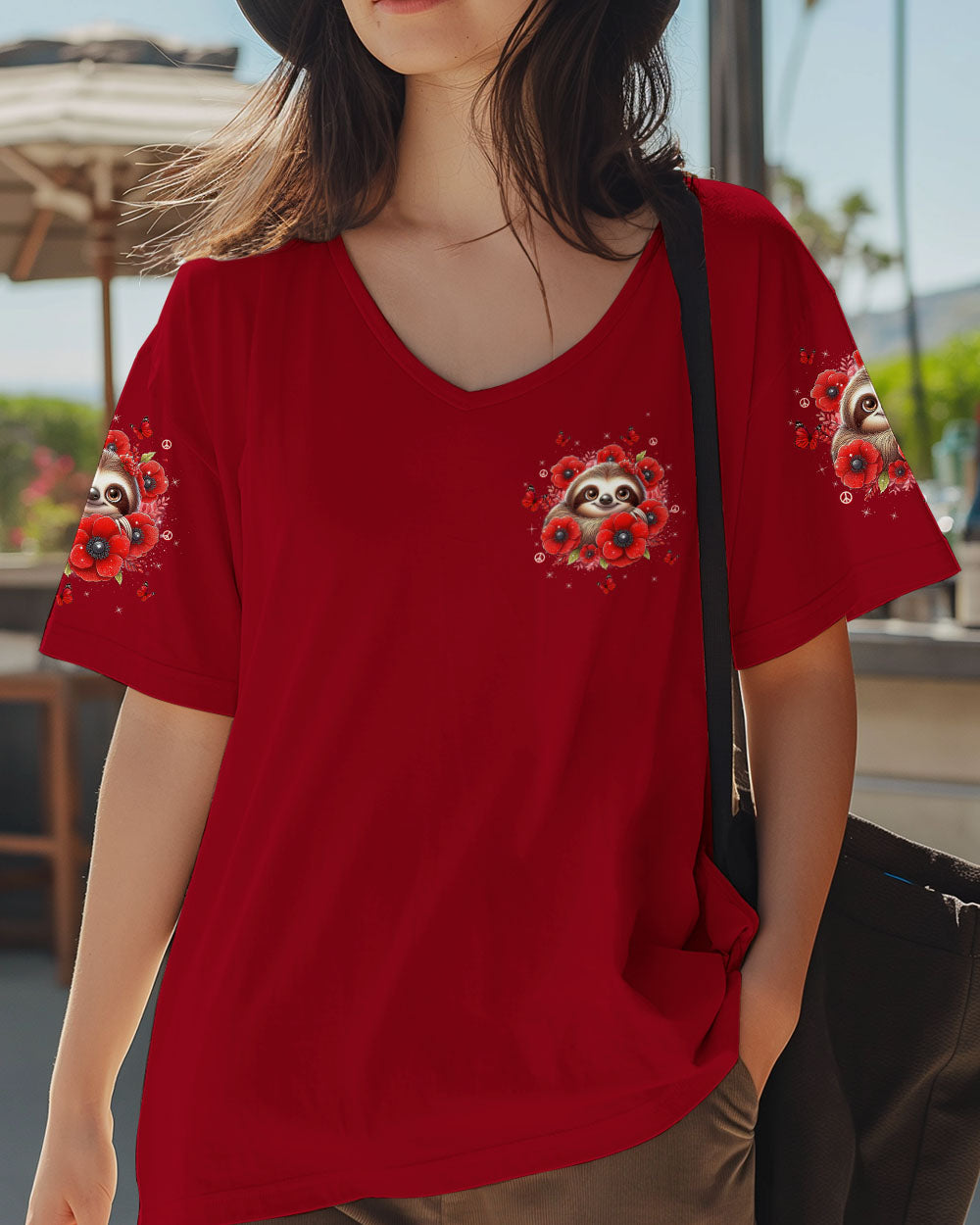 JUST BREATHE SLOTH ALL OVER PRINT - TLTW2409253