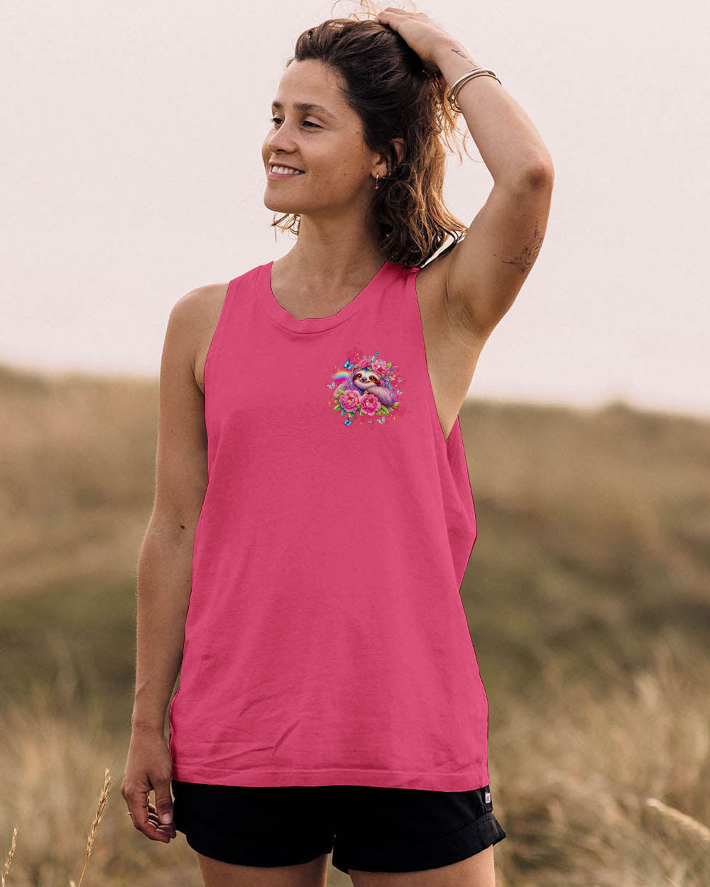 JUST BREATHE SLOTH ALL OVER PRINT - TLTW2410253