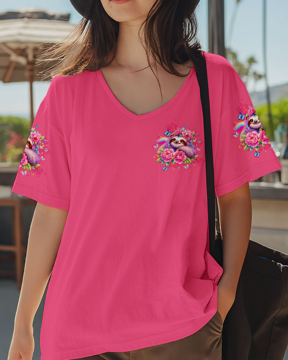 JUST BREATHE SLOTH ALL OVER PRINT - TLTW2410253