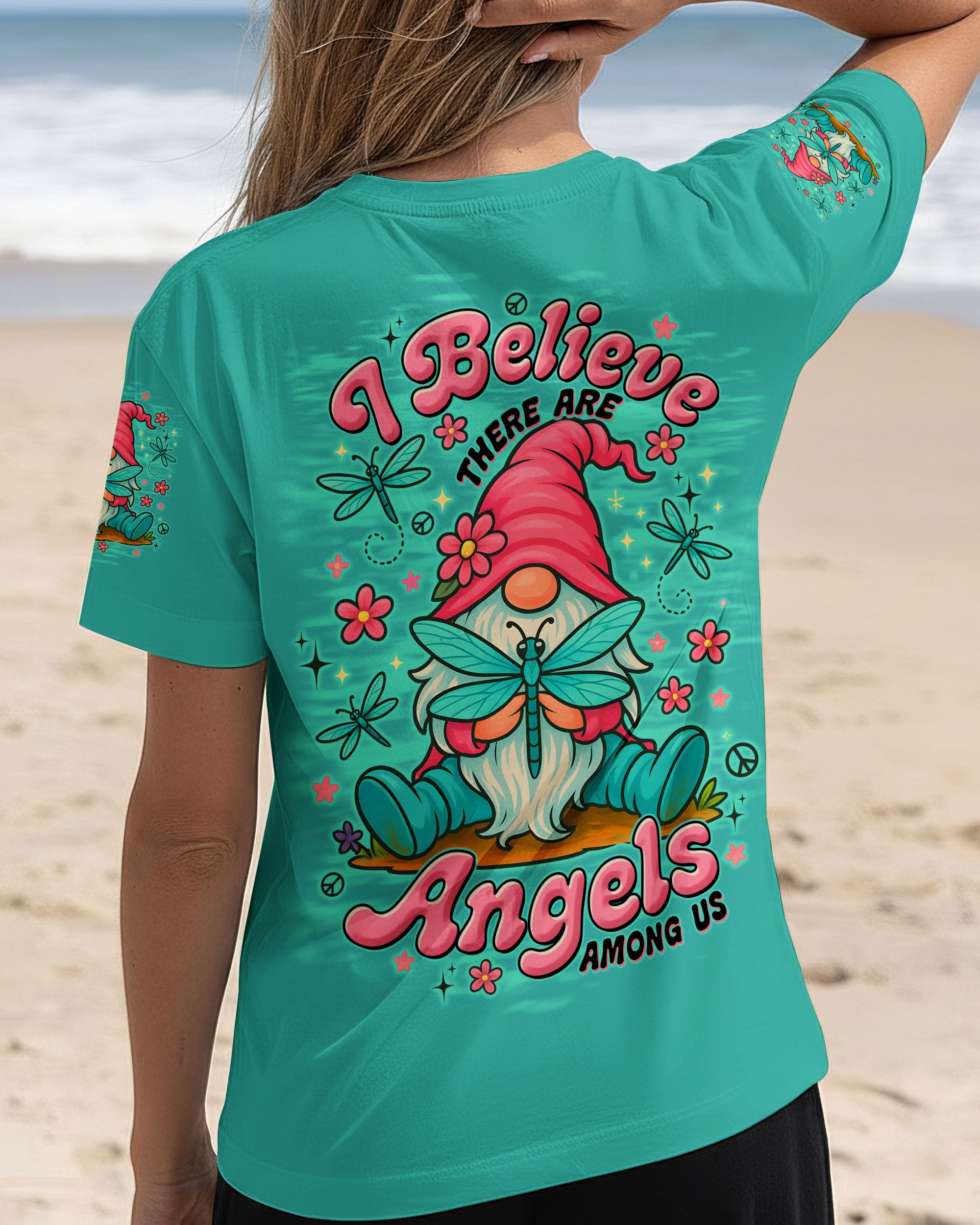 I BELIEVE THERE ARE ANGELS AMONG US GNOME ALL OVER PRINT - TLTW2411251