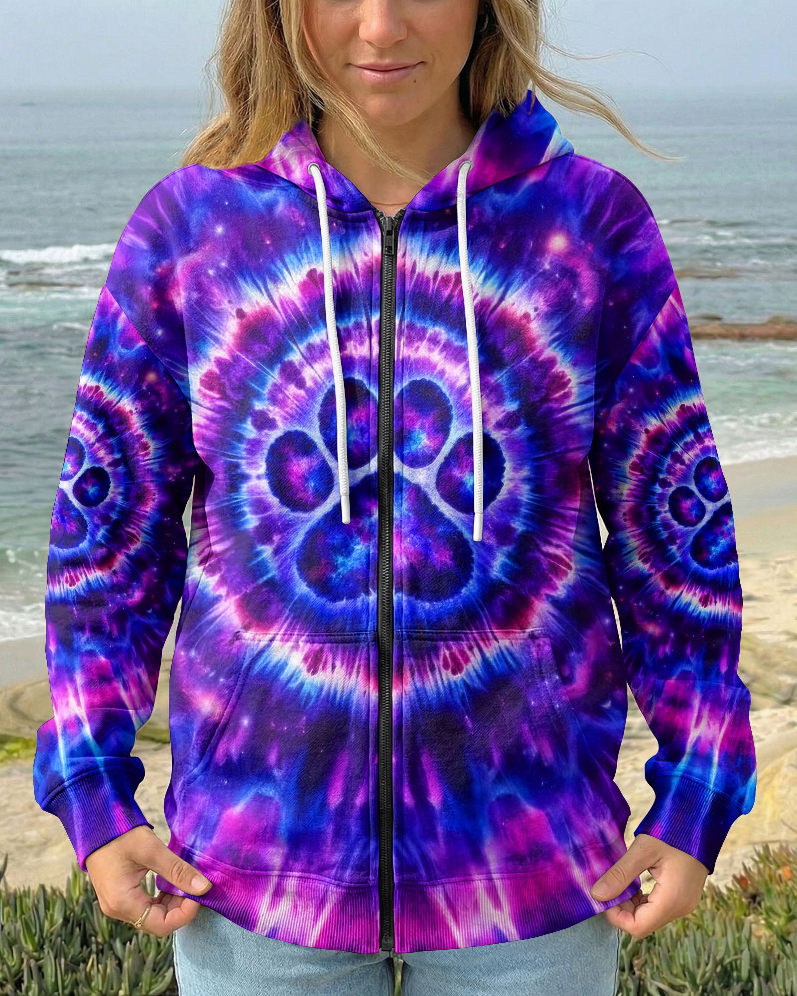 PAW PRINT GALAXY  SWIRL ALL OVER PRINT - TLTW2602261