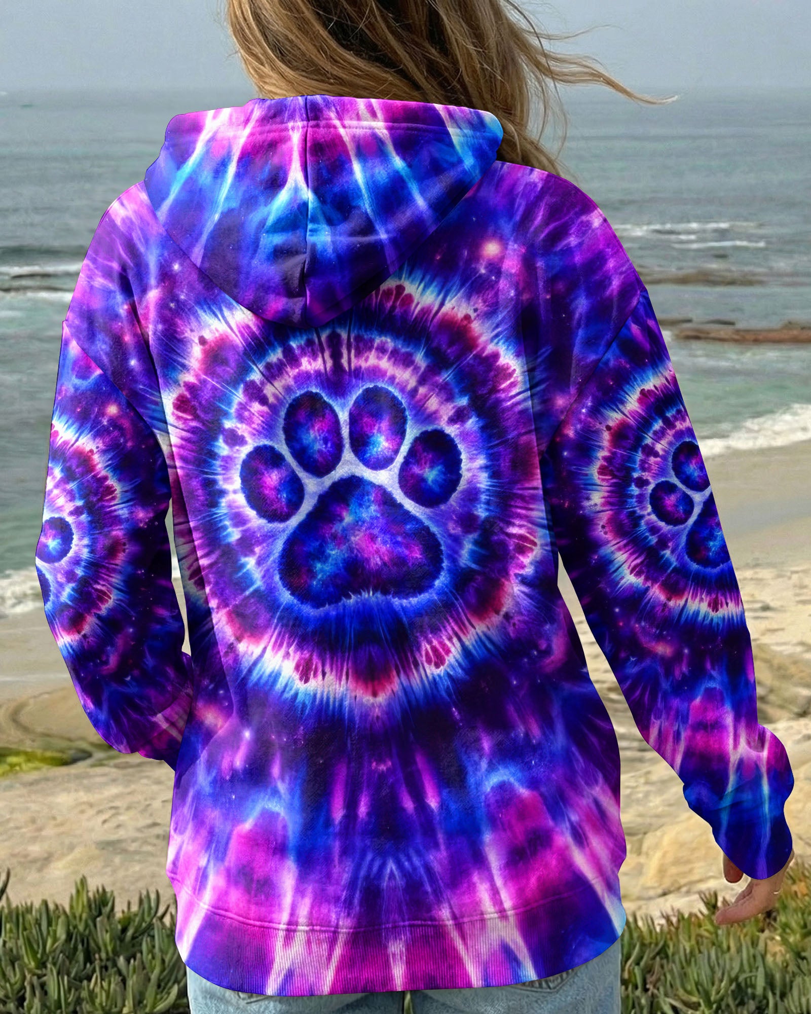 PAW PRINT GALAXY  SWIRL ALL OVER PRINT - TLTW2602261