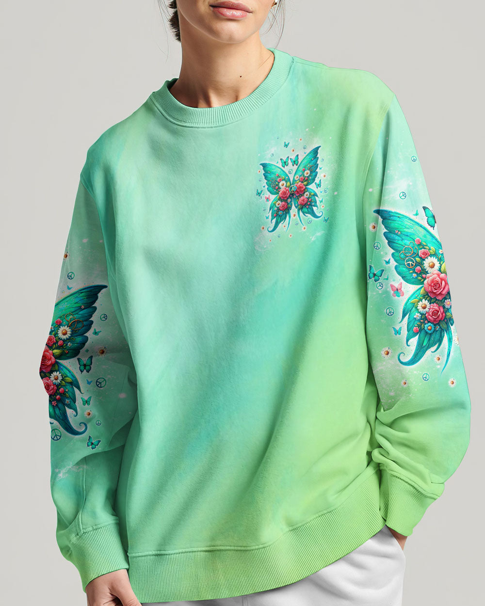 I BELIEVE THERE ARE ANGELS AMONG US WINGS ALL OVER PRINT - TLTW2604242