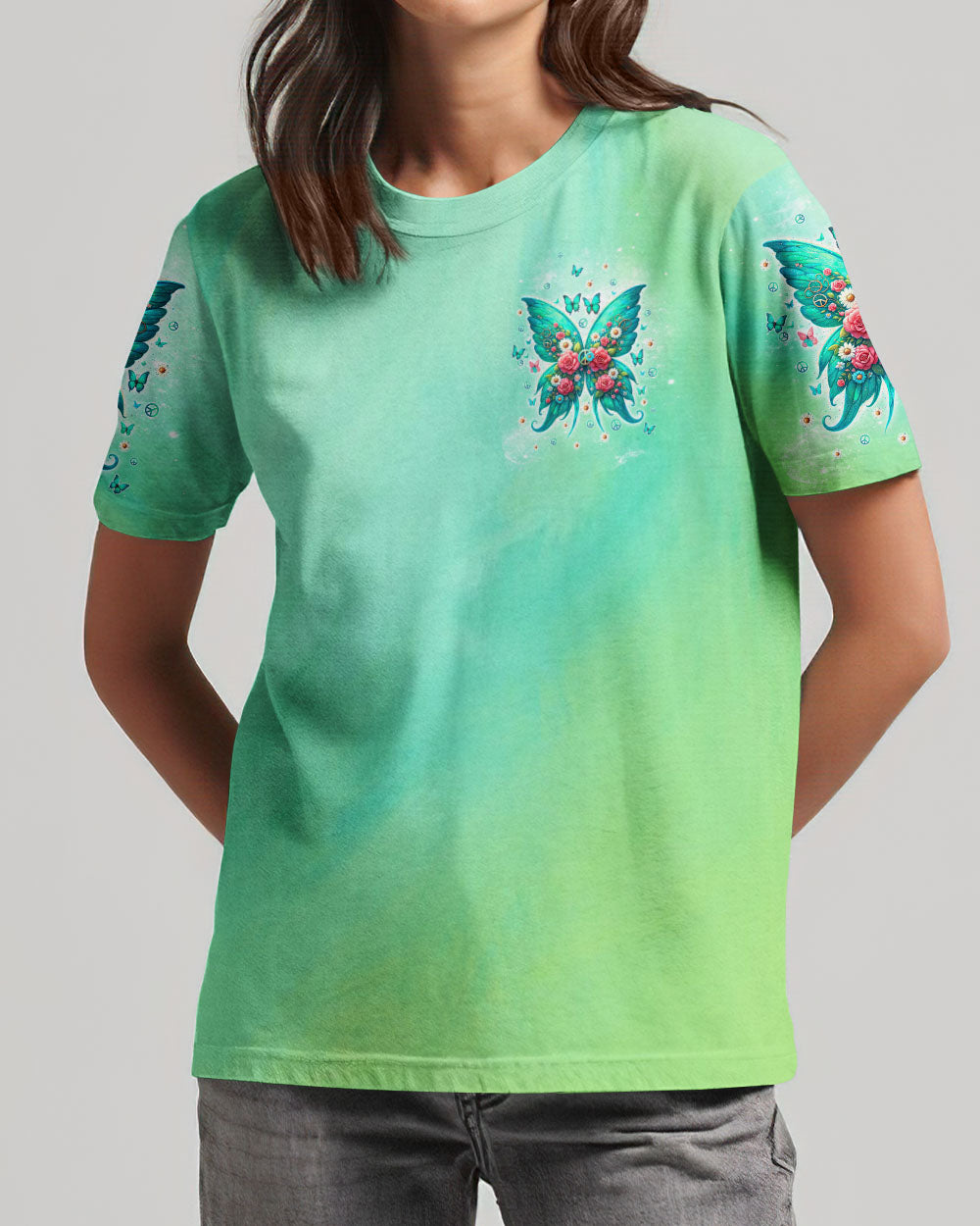 I BELIEVE THERE ARE ANGELS AMONG US WINGS ALL OVER PRINT - TLTW2604242