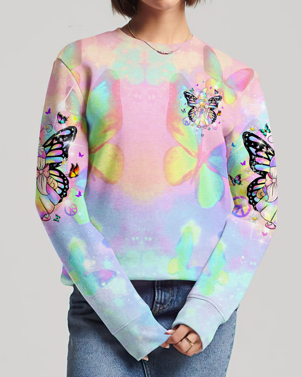 I BELIEVE THERE ARE ANGELS AMONG US GNOME ALL OVER PRINT - TLTW2702243
