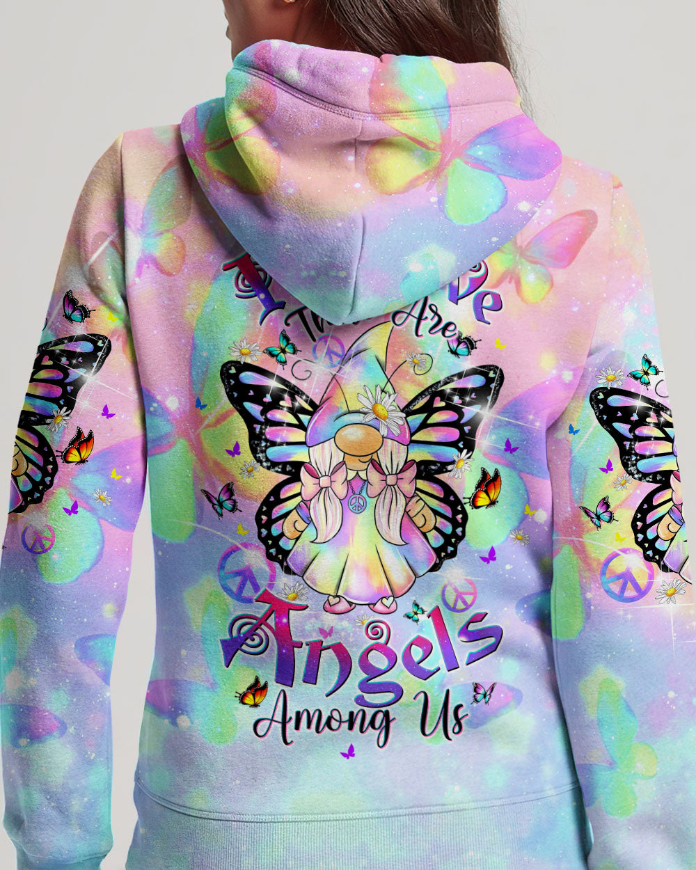 I BELIEVE THERE ARE ANGELS AMONG US GNOME ALL OVER PRINT - TLTW2702243