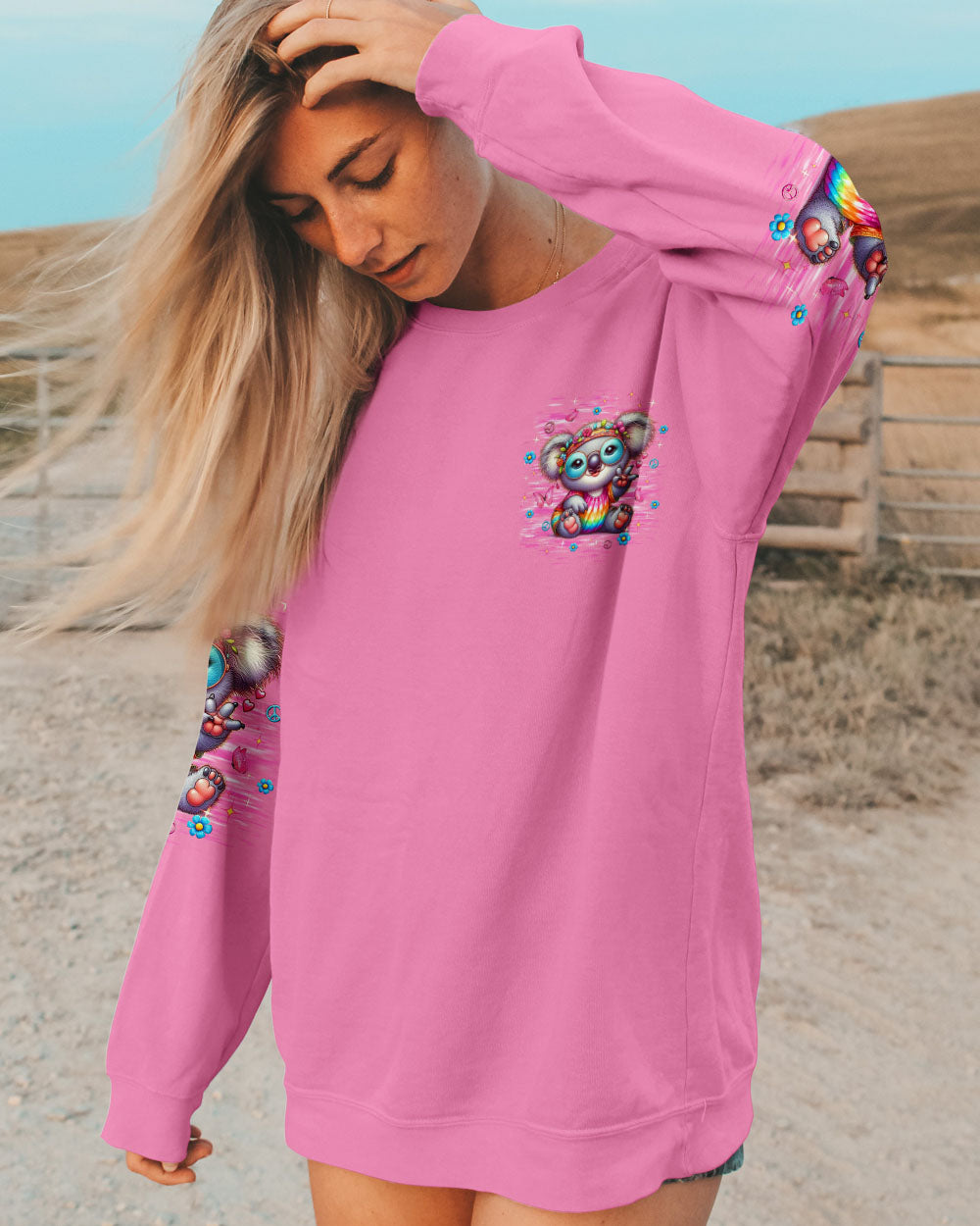 DO WHAT MAKES YOU HAPPY KOALA ALL OVER PRINT  - TLTW2708253