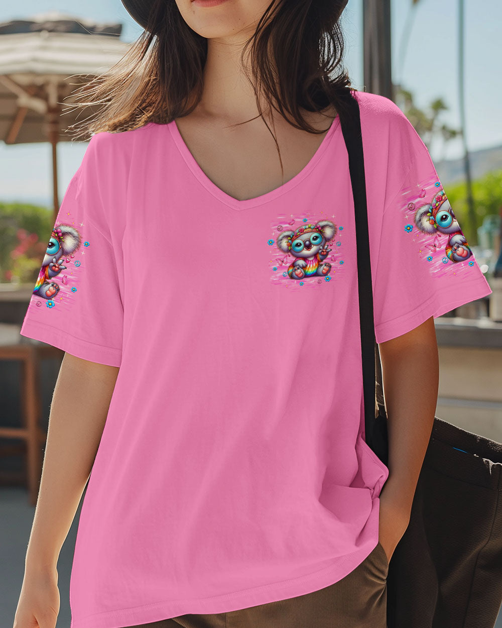 DO WHAT MAKES YOU HAPPY KOALA ALL OVER PRINT  - TLTW2708253