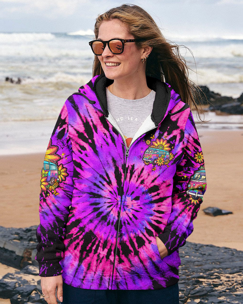 RUNNING AGAINST THE WIND TIE DYE ALL OVER PRINT - TLTW2709243