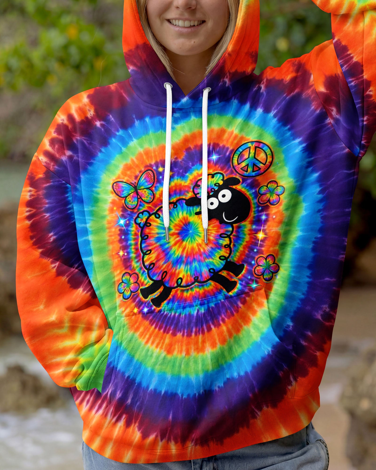 I'M NOT THE BLACK SHEEP SWIRL ALL OVER PRINT - TLTW2803262