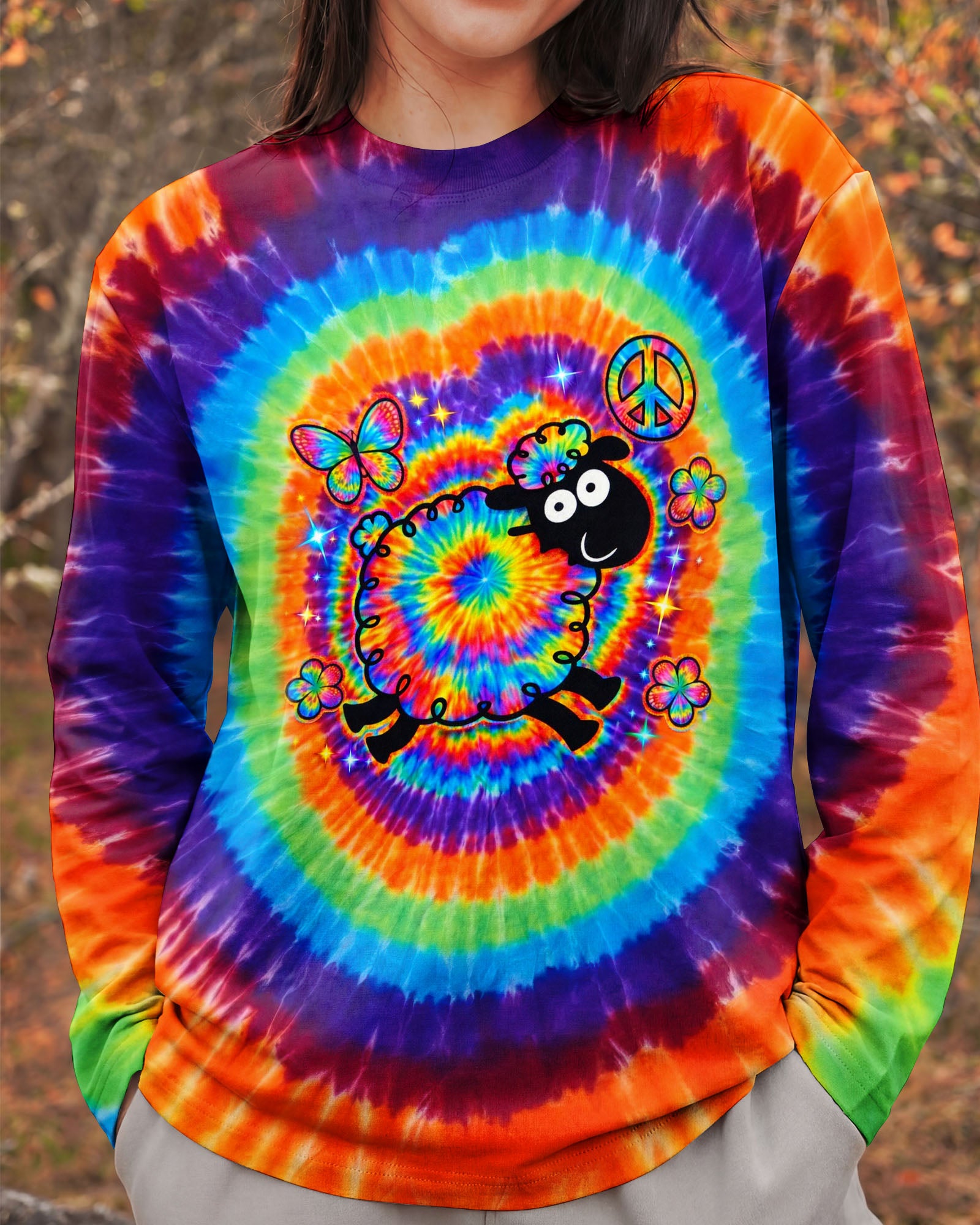 I'M NOT THE BLACK SHEEP SWIRL ALL OVER PRINT - TLTW2803262