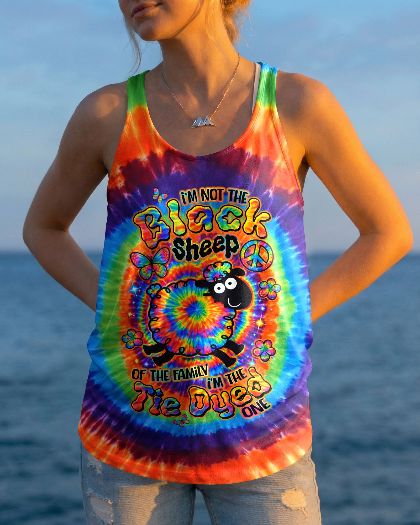 I'M NOT THE BLACK SHEEP SWIRL ALL OVER PRINT - TLTW2803262