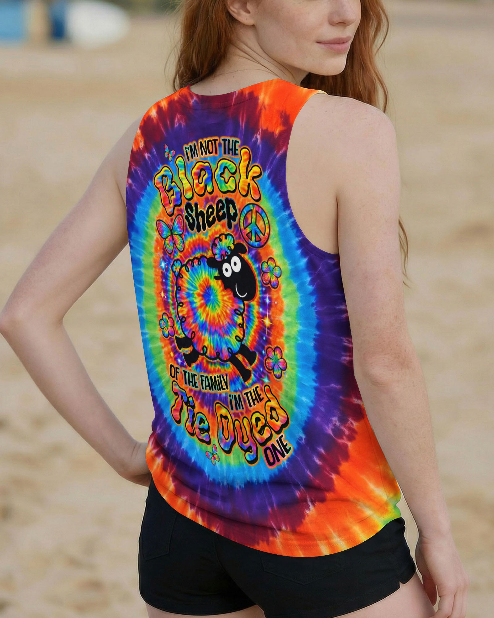 I'M NOT THE BLACK SHEEP SWIRL ALL OVER PRINT - TLTW2803262