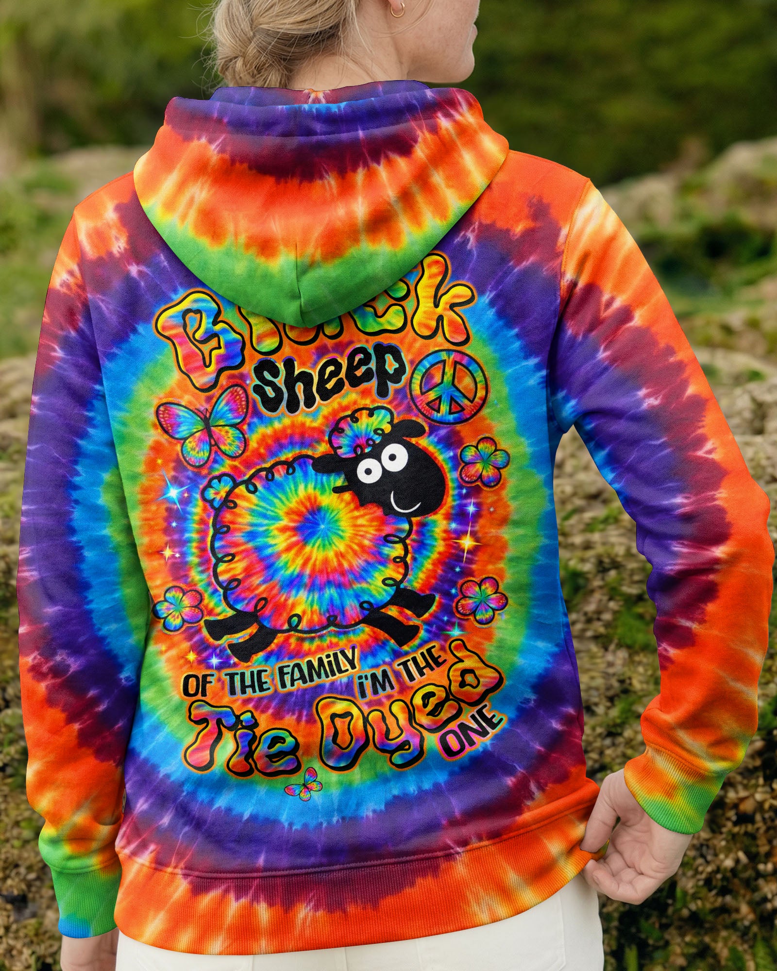 I'M NOT THE BLACK SHEEP SWIRL ALL OVER PRINT - TLTW2803262