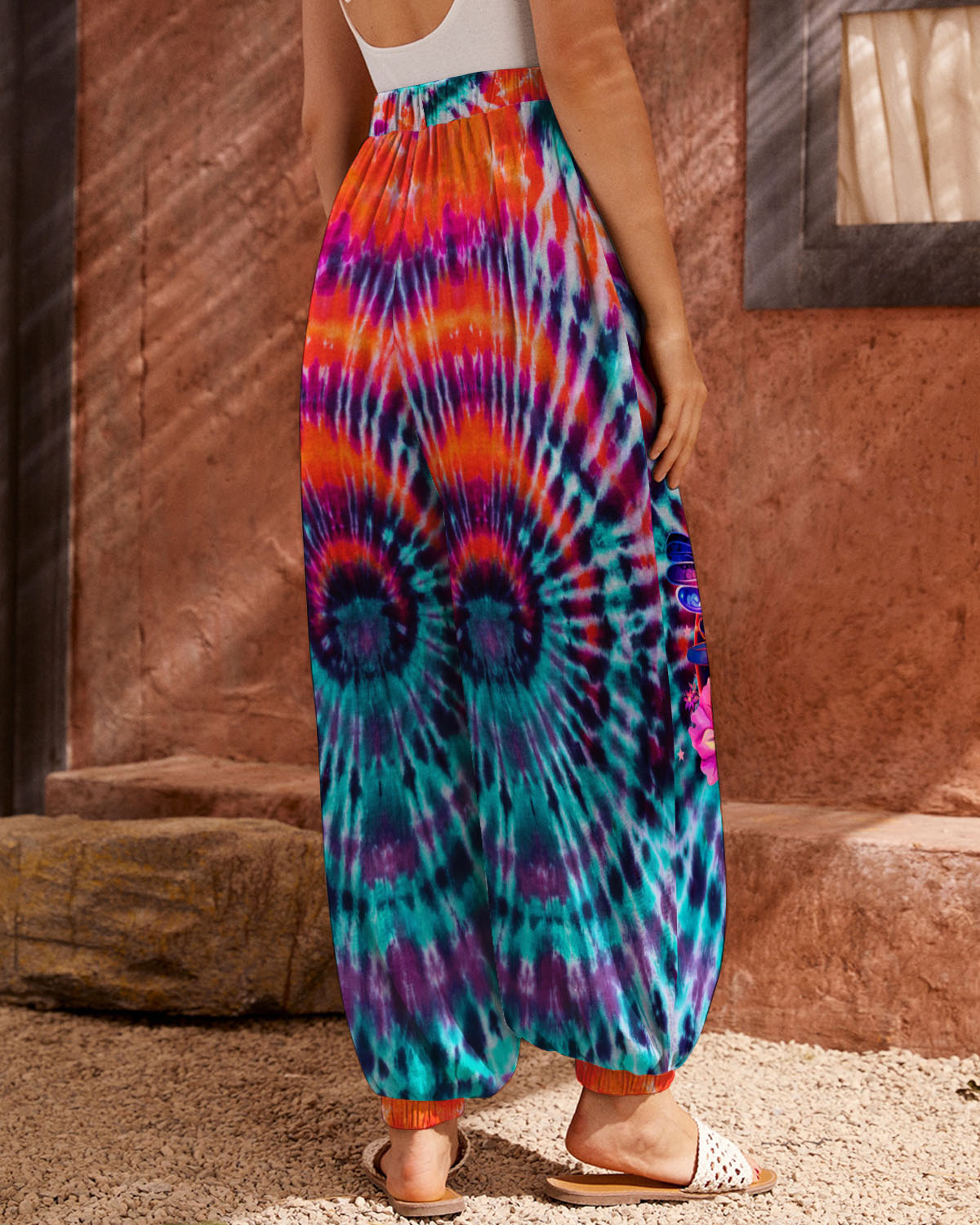 JUST BELIEVE DRAGONFLY TIE DYE ALL OVER PRINT - TLTW2807231